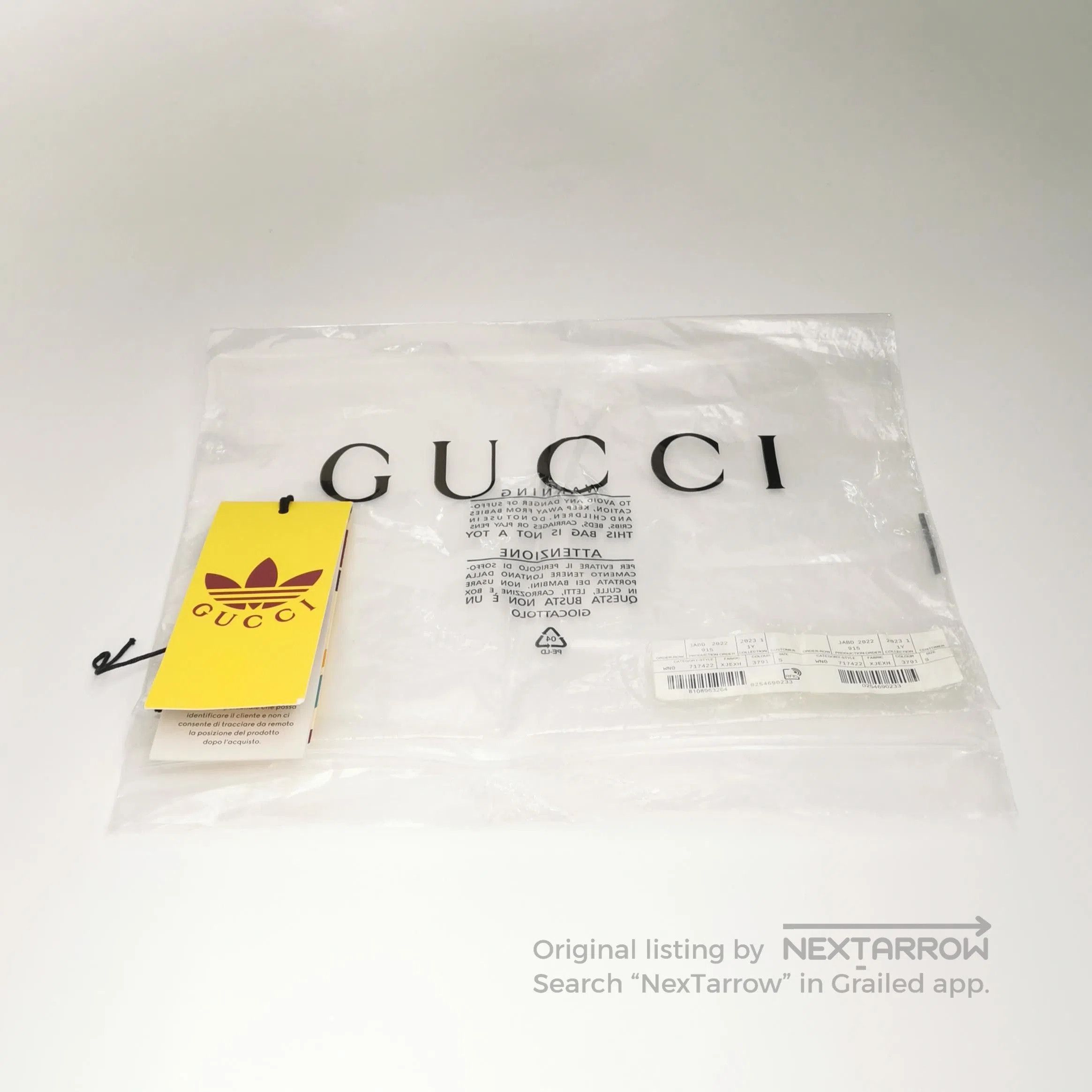 Gucci Gucci x adidas Green Cotton Logo Crewneck T. Size S / US 4 / IT 40 - 1 Thumbnail
