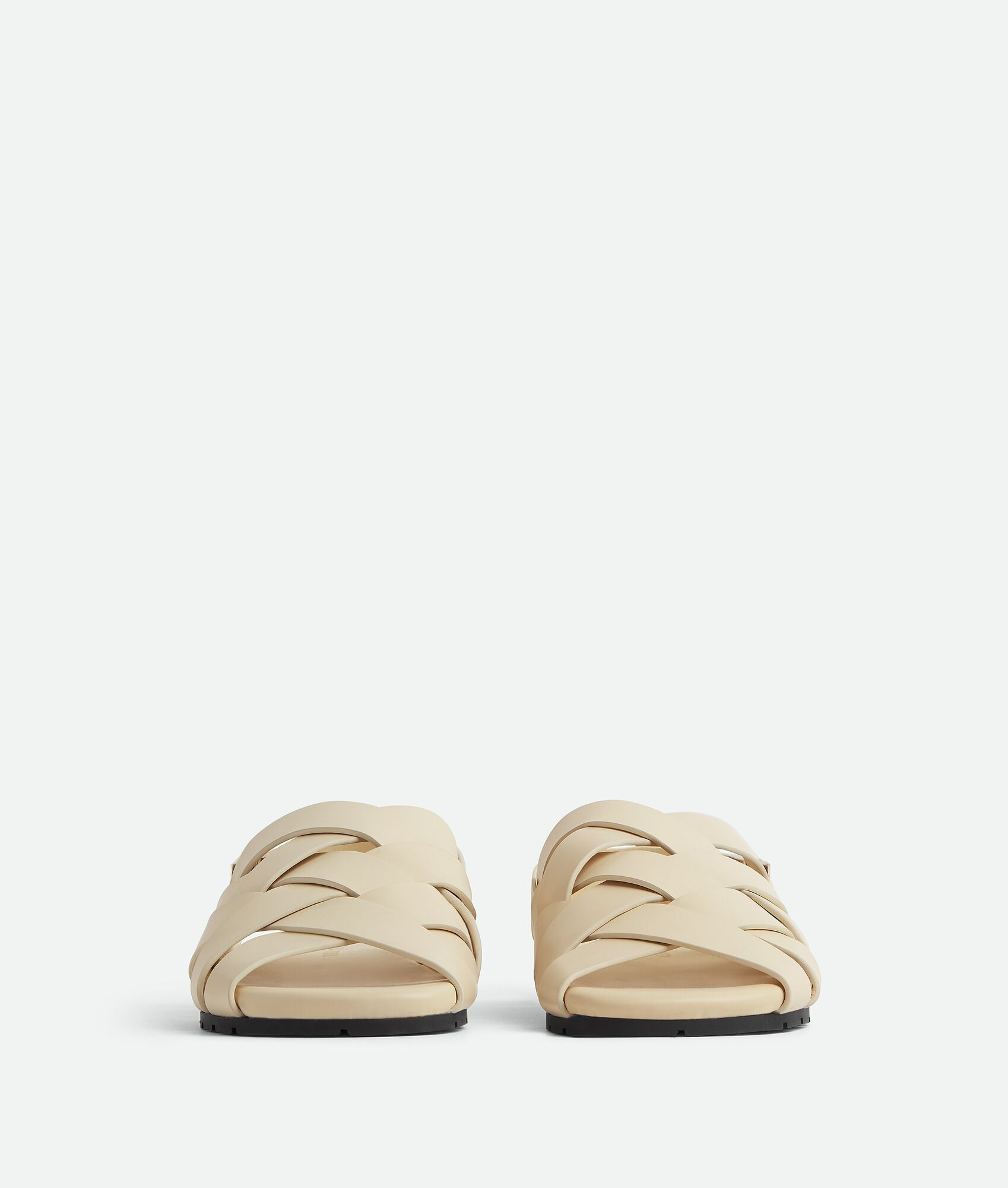 Bottega Veneta o1bcso1str0925 Alfie Sandals in Sea Salt Size US 11 / EU 44 - 2 Thumbnail