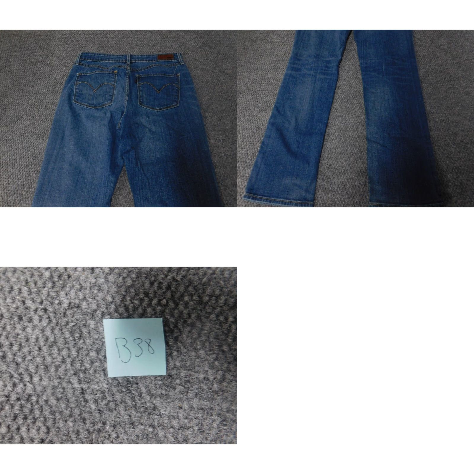 Levi's Levi's Jeans Womens Slim Straight Denim 29 Blue Classic Zipper Zip Cotton 29in Regular Inseam 29 Levi’s Demi Curve Size 29" - 9 Thumbnail