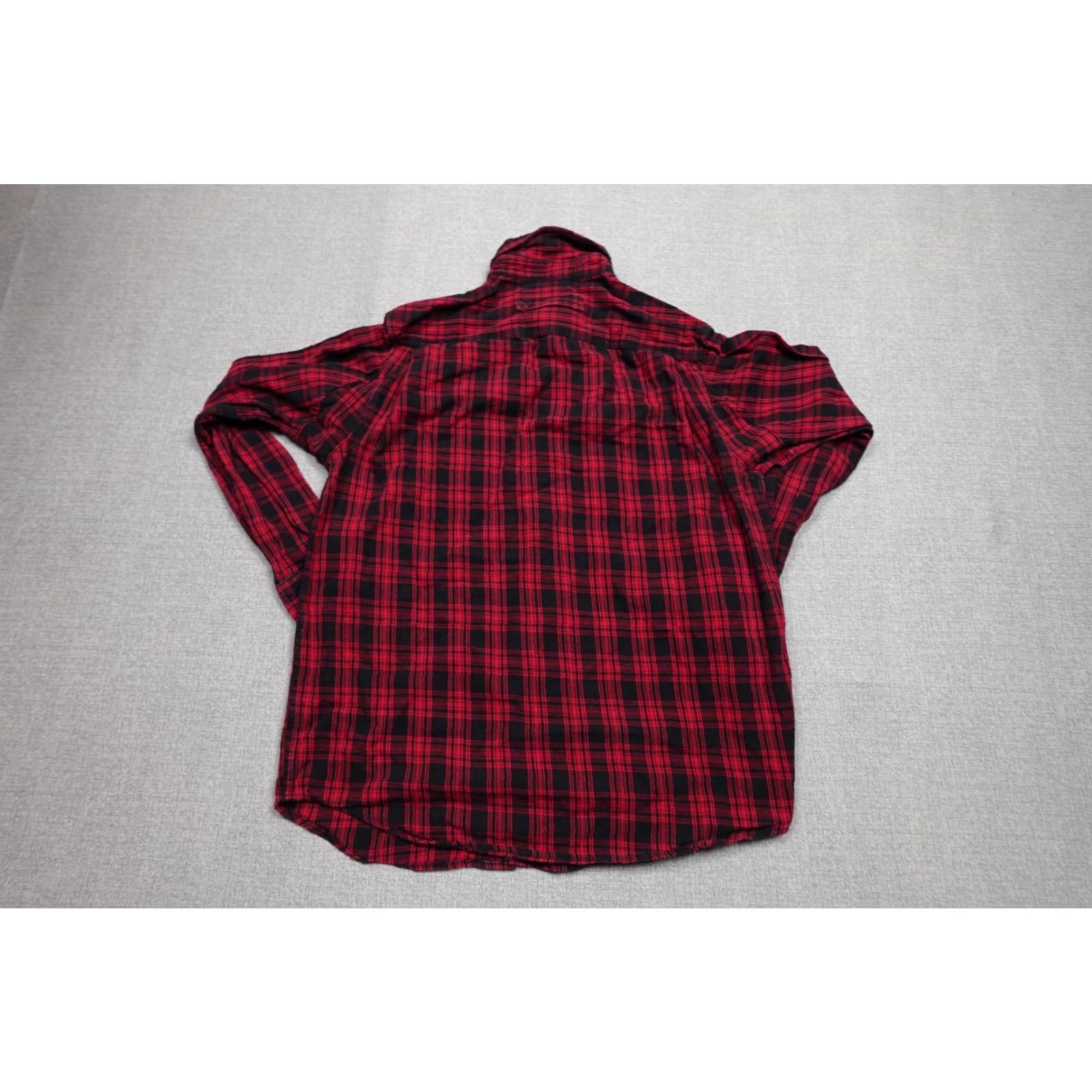 Lumberjack Duluth Free Swingin Flannel Mens Large Red Plaid Heavyweight Lumberjack Button-Up Shirt Size US L / EU 52-54 / 3 - 5 Thumbnail