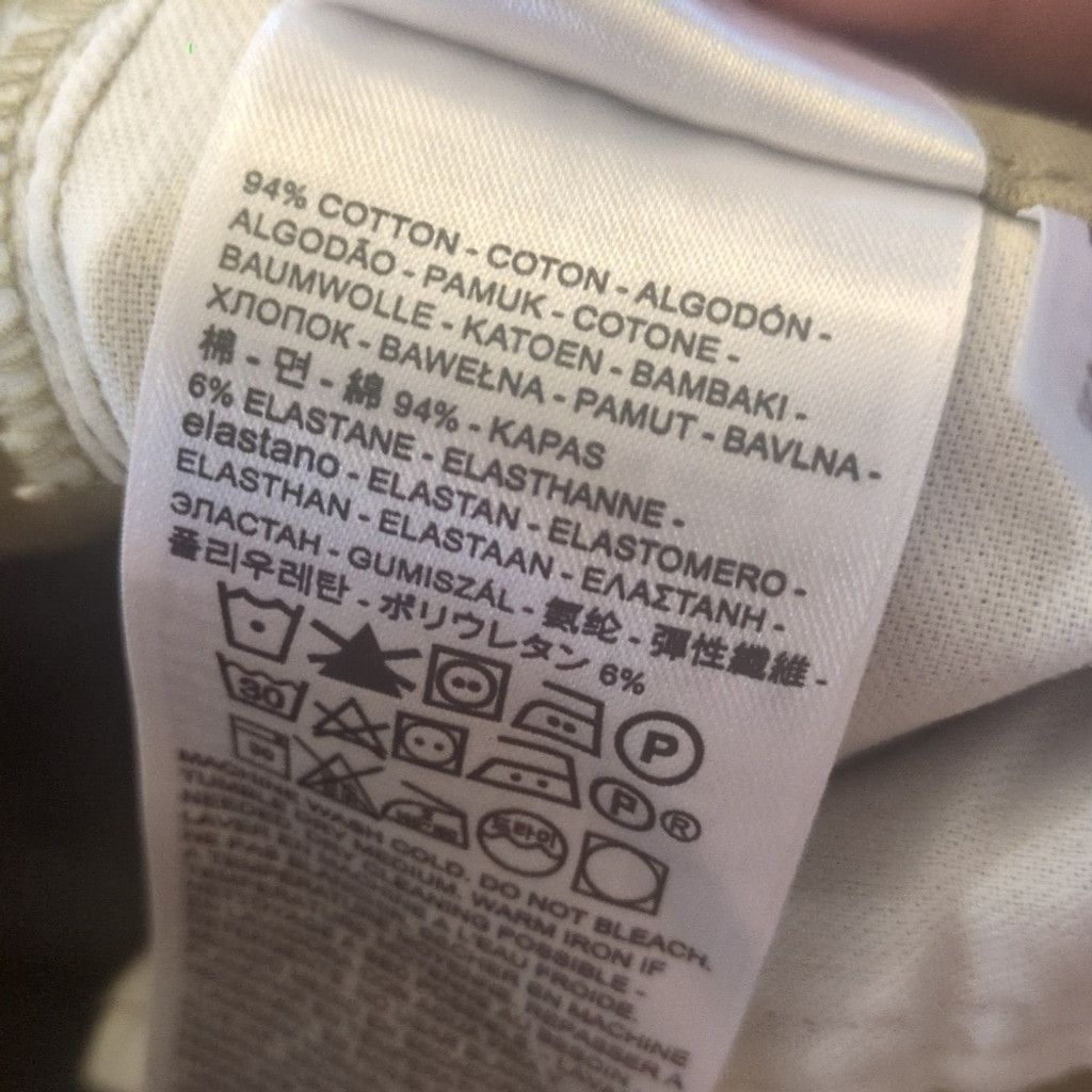 Levi's Levi's Tan 711 Skinny Mid Rise Jeans Size 23x30 Size 23" - 3 Thumbnail