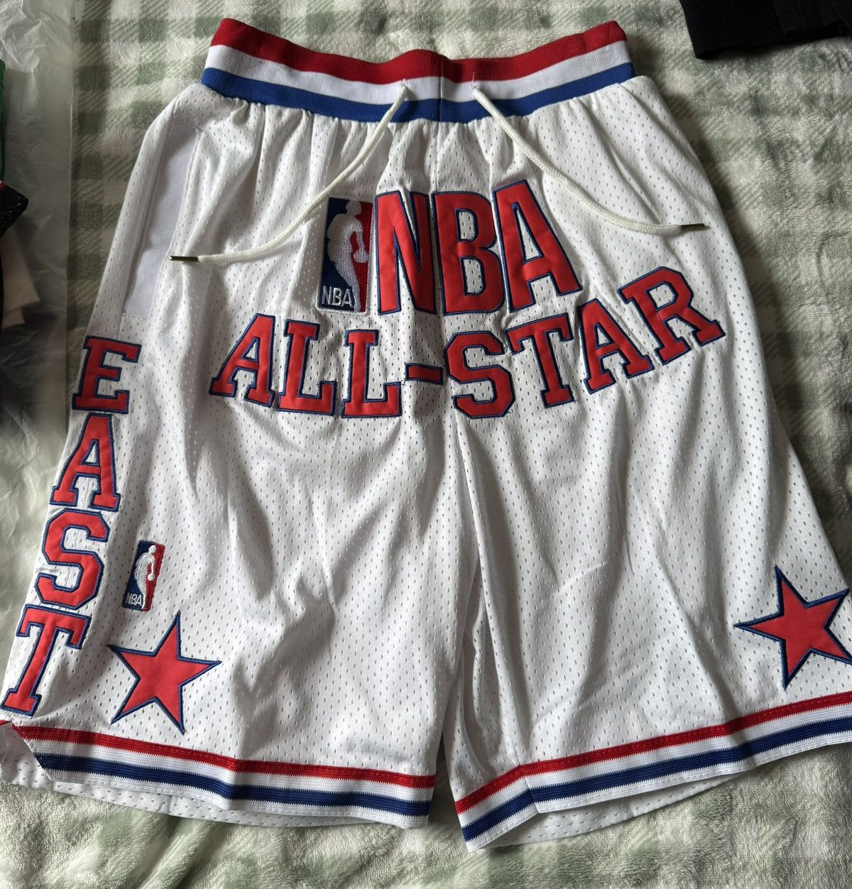 JUST DON THROWBACK NBA ALL STAR SHORTS