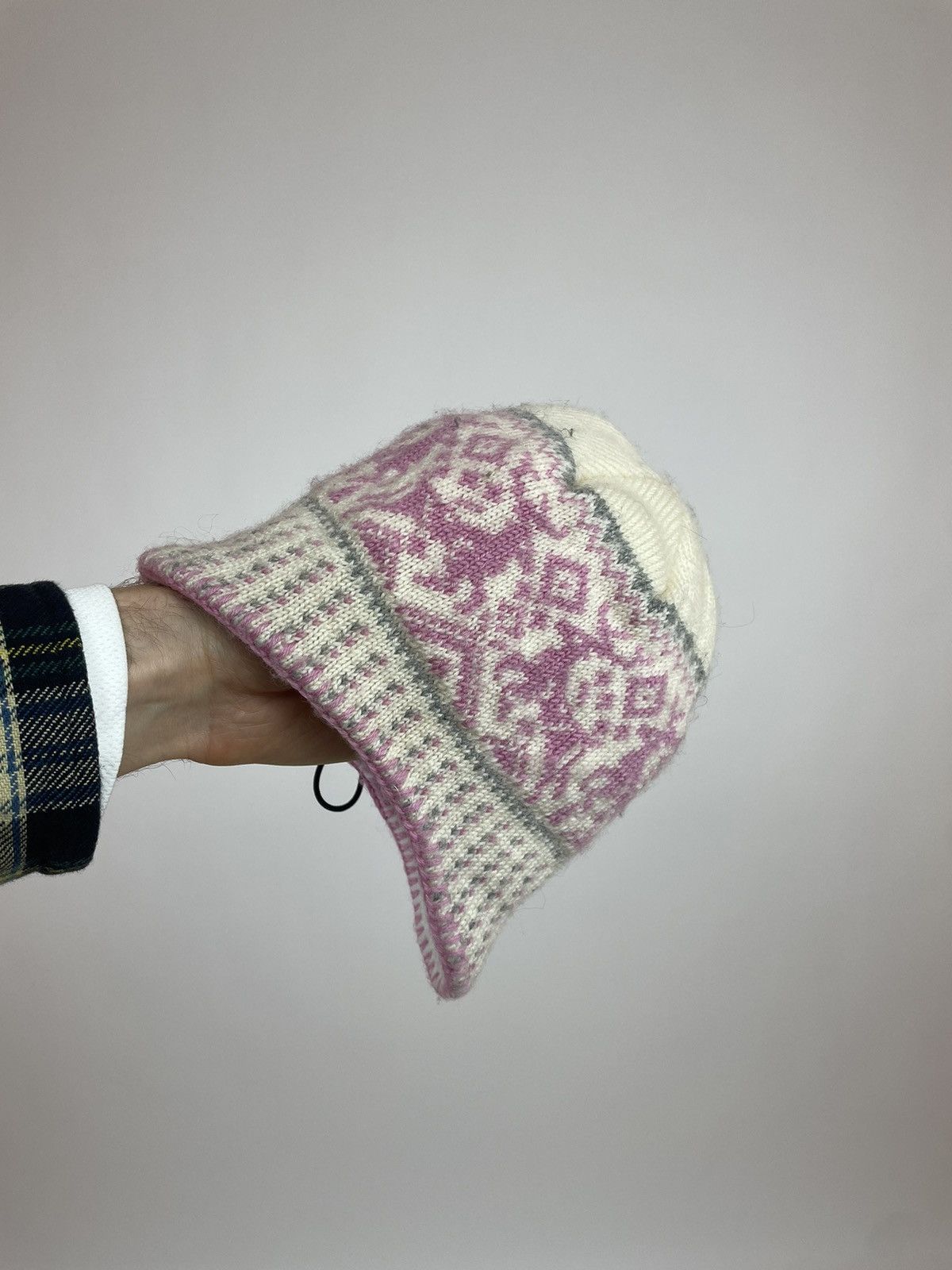 Designer NORLENDER WOOL HAT Womens cute pink beaunie one size Size ONE SIZE - 5 Thumbnail