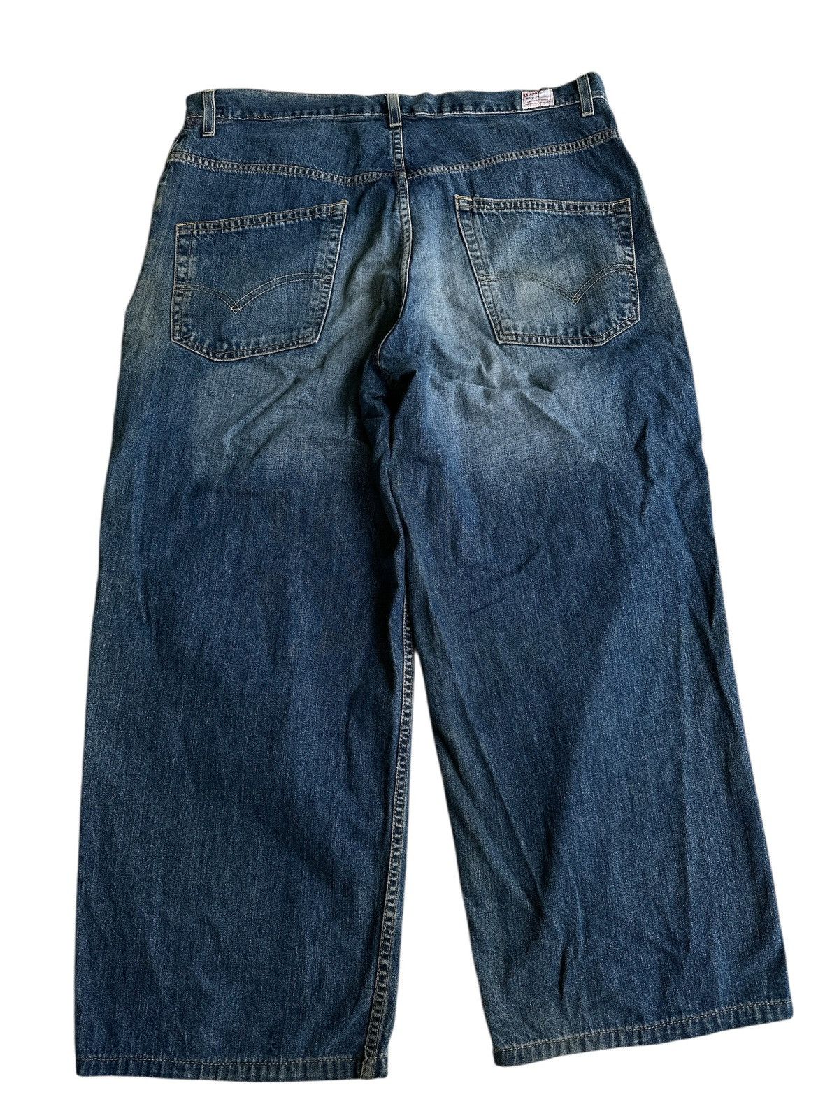 Japanese Brand Levis Baggy Short Denim Big Size 🎌💥 Size US 30 / EU 46 - 2 Thumbnail