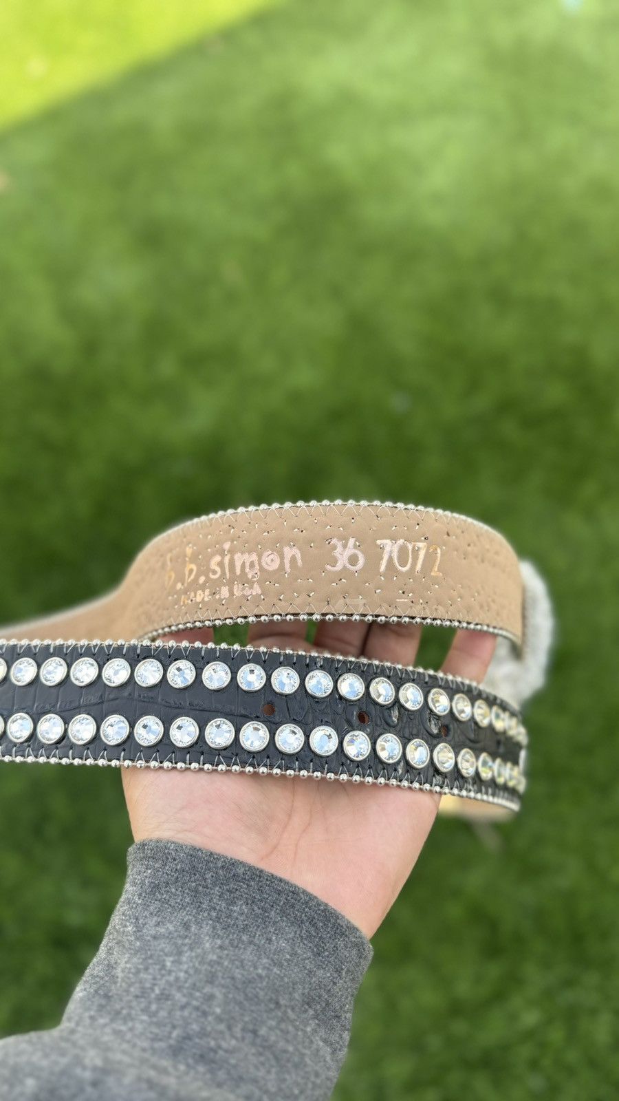 B.B. Simon BB Simon Belt Size 36 - 4 Thumbnail