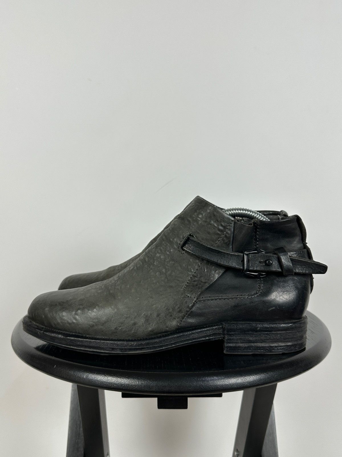 A.S.98 A.S.98. Airstep Leather Biker Ankle Boots Size US 8 / IT 38 - 5 Thumbnail