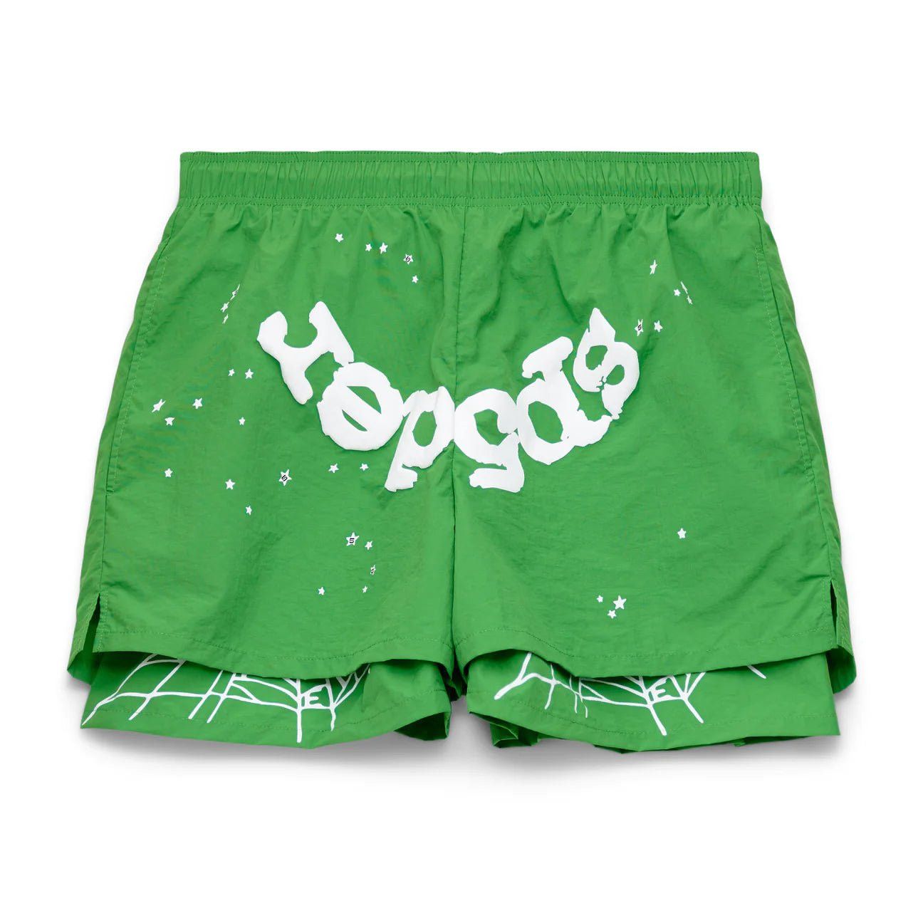 image of Spider Worldwide Sp5Der OG Web Double Layer Short Green - Size Small, Men's