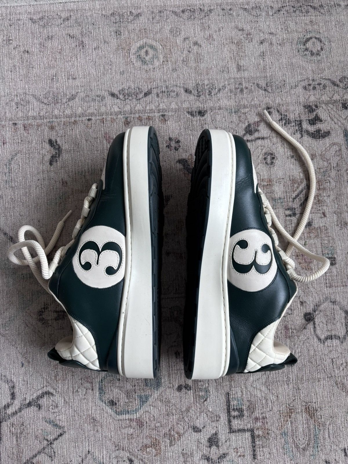 Other 320s - FOREST GREEN & WHITE by Sol3MATES Size US 11 / EU 44 - 4 Thumbnail