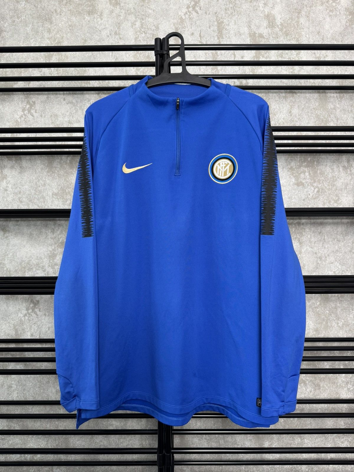 Nike Inter Milan 2017-18 1/4 Zip Drill Top long sleeve