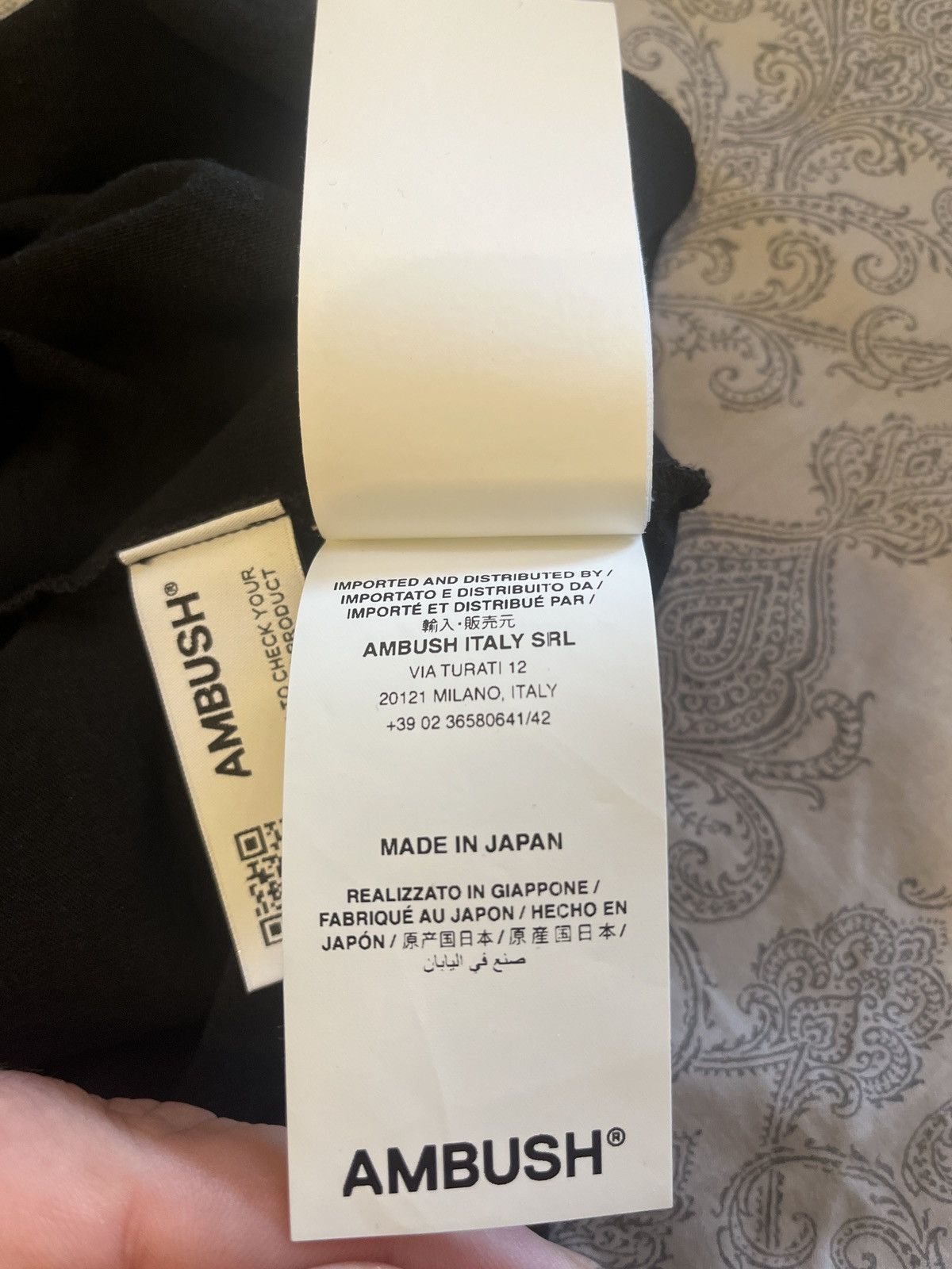 Ambush Design BNWT Ambush exclusive workshop revolve logo T-shirt Size US XL / EU 56 / 4 - 4 Thumbnail