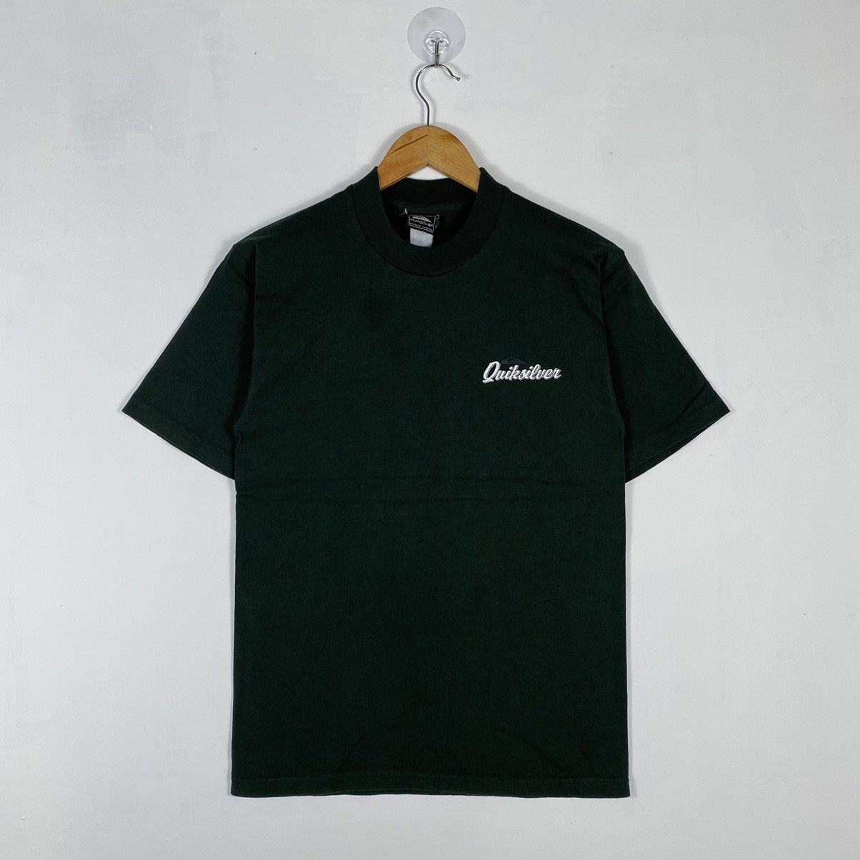 Quiksilver × Vintage Vintage 90's QUIKSILVER The Boardriding Logo Graphic Tee Size US S / EU 44-46 / 1 - 4 Thumbnail