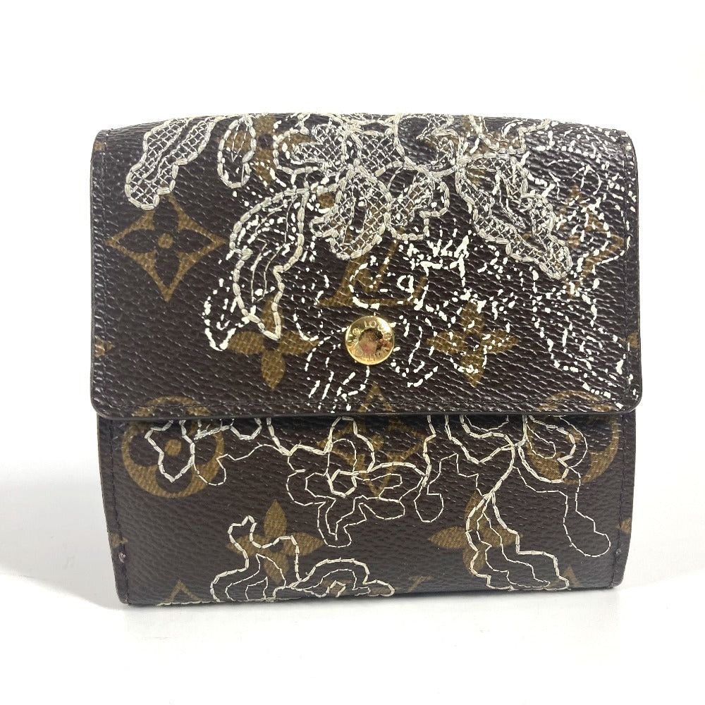 Louis Vuitton Louis Vuitton M95396 Monogram Dantielle Small Leather Belt Worn By Commoners In Ancient Japan Areas Compact Wallet Threefold Canvas Unisex Brown Size ONE SIZE - 1 Thumbnail