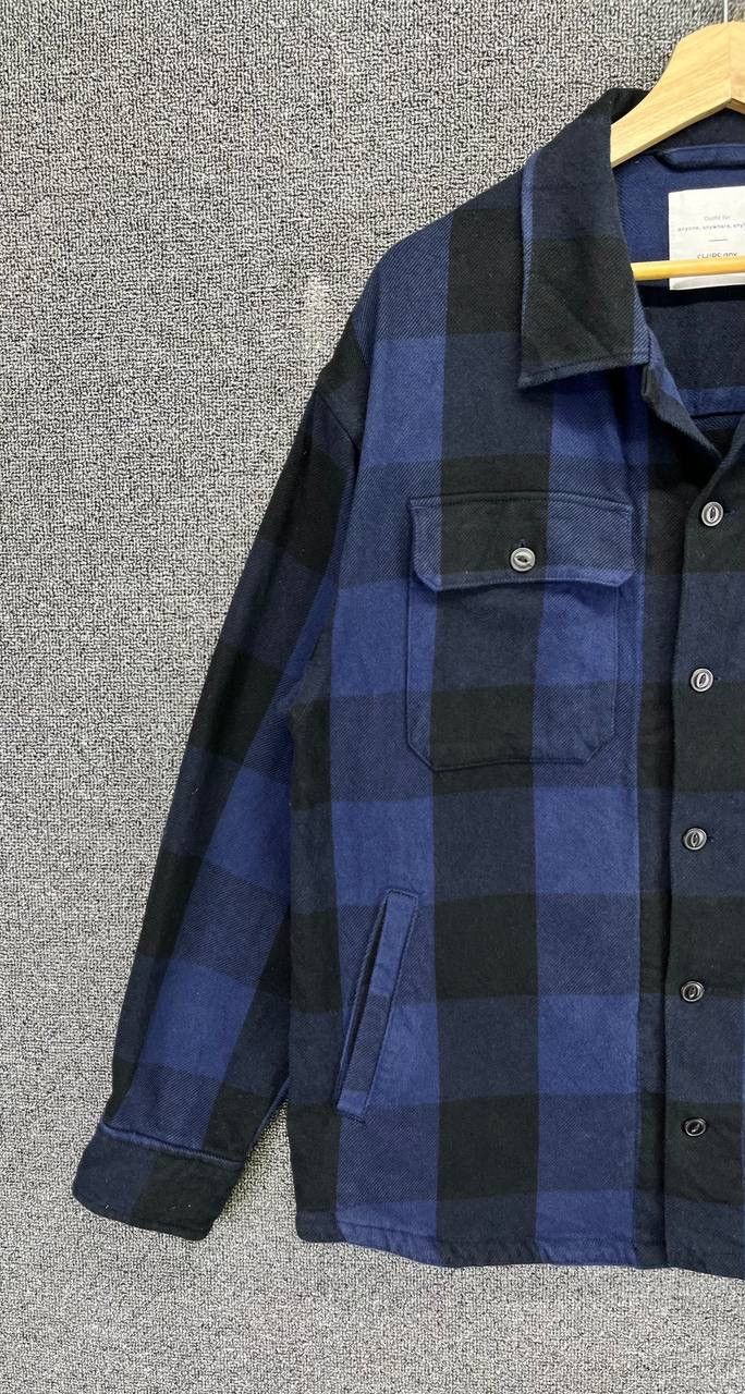 Flannel × Japanese Brand × SHIPS Vintage Ships Shadow Plaid Shirts Button Up Flannnel Size US M / EU 48-50 / 2 - 3 Thumbnail