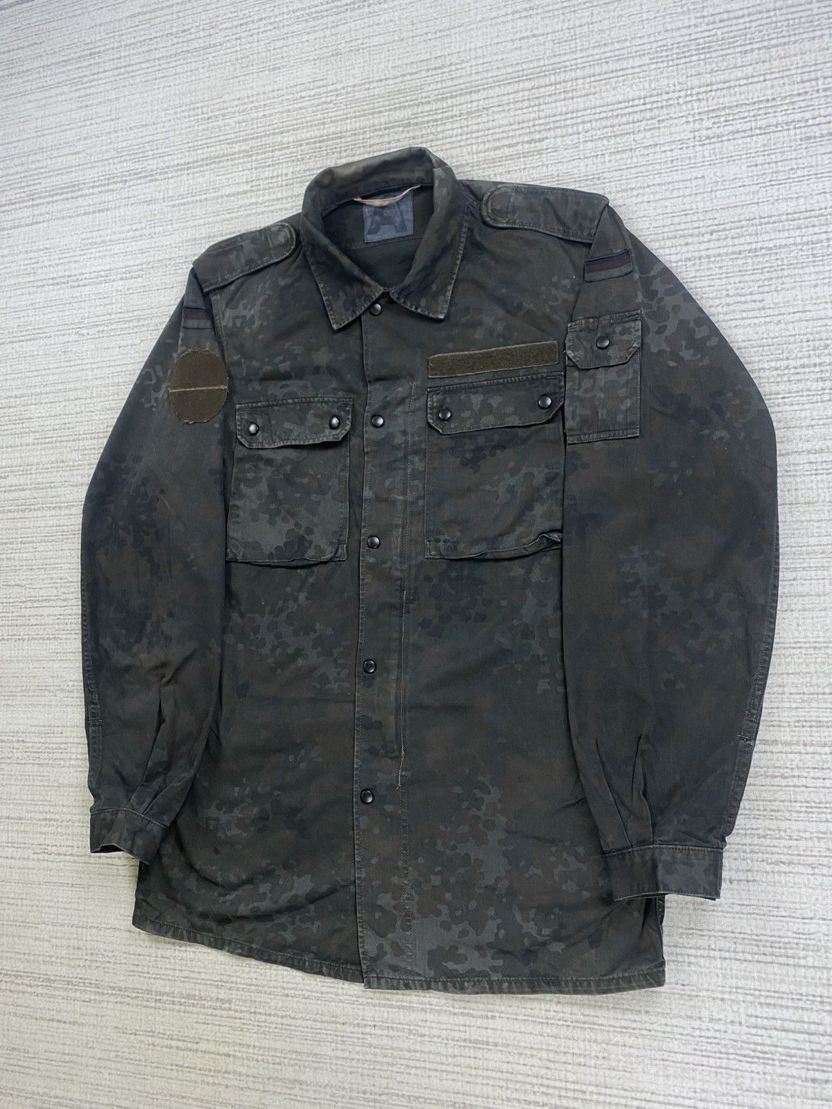 Vintage 🔥Vintage German Military Flecktarn Camo M65 Field Jacket Size US M / EU 48-50 / 2 - 4 Thumbnail