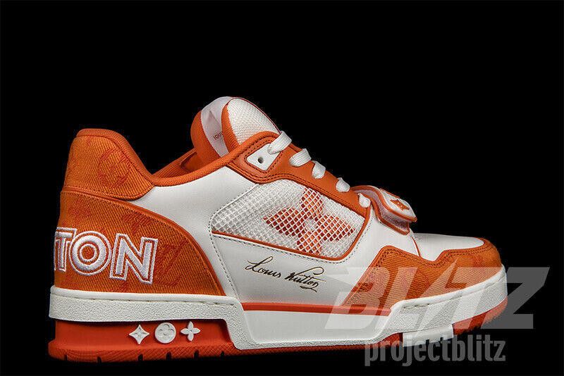 Louis Vuitton LOUIS VUITTON LV TRAINER SNEAKER MONOGRAM DENIM VIRGIL ABLOH Size US 9.5 / EU 42-43 - 3 Thumbnail