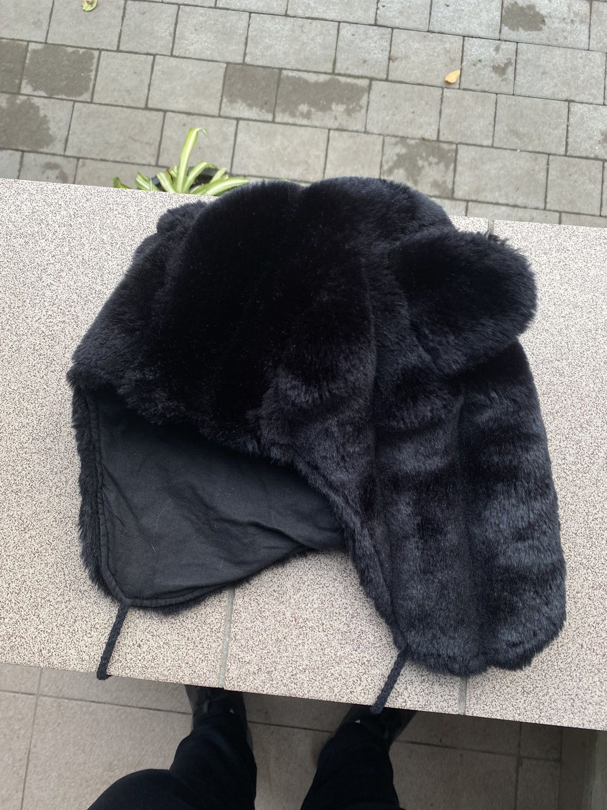 Hysteric Glamour Y2K Vintage Mohair Hat Ears Bear Avant Garde Alt Fur Rare Size ONE SIZE - 3 Thumbnail