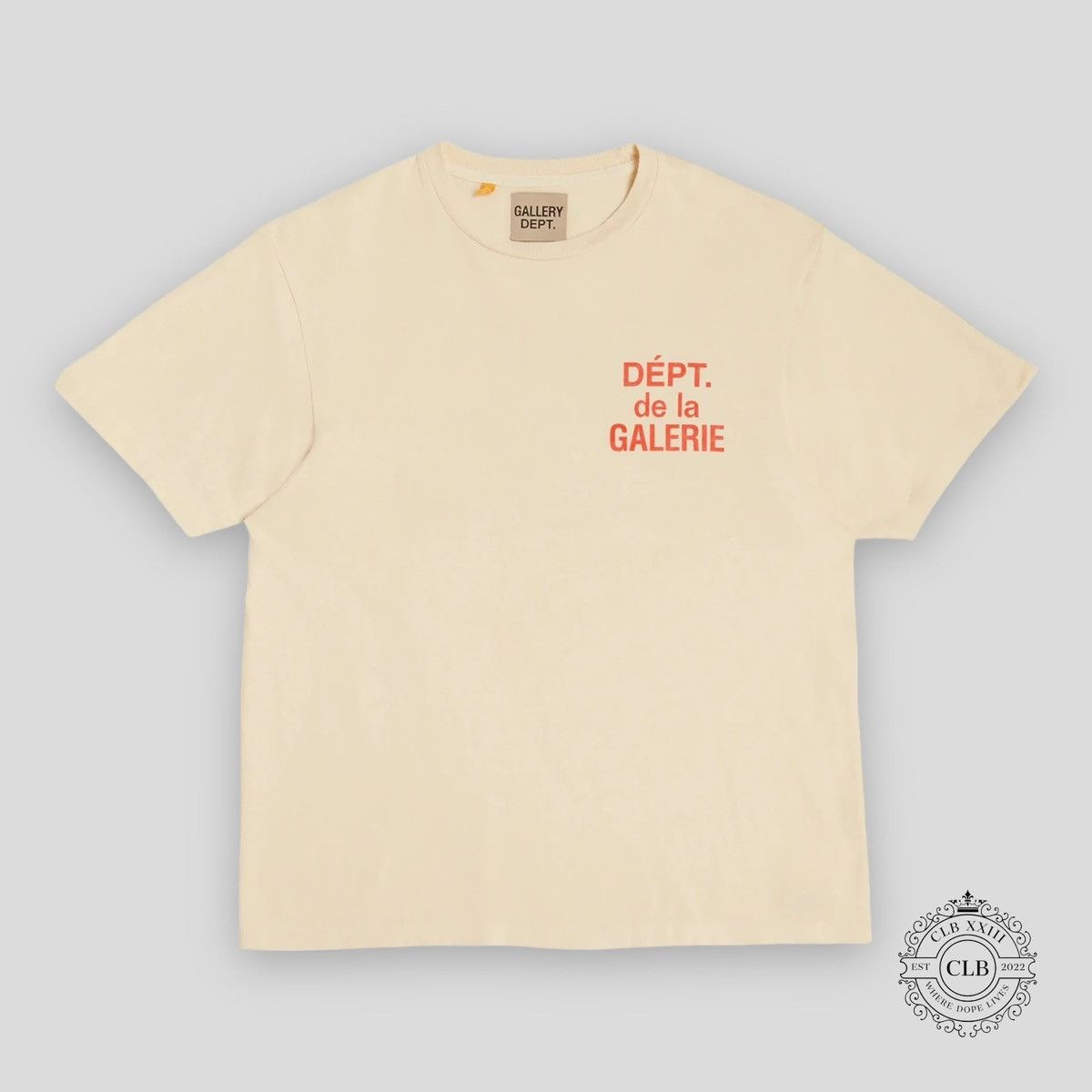 Gallery Dept. GALLERY DEPT. FRENCH TEE - CREAM | Grailed