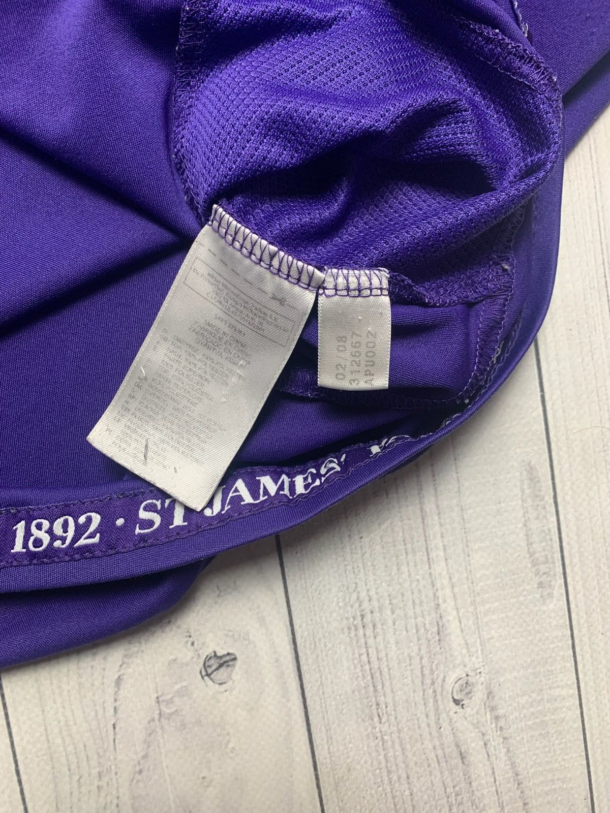 Vintage Vintage adidas New Castle United purple soccer jersey XL Size US XL / EU 56 / 4 - 5 Thumbnail