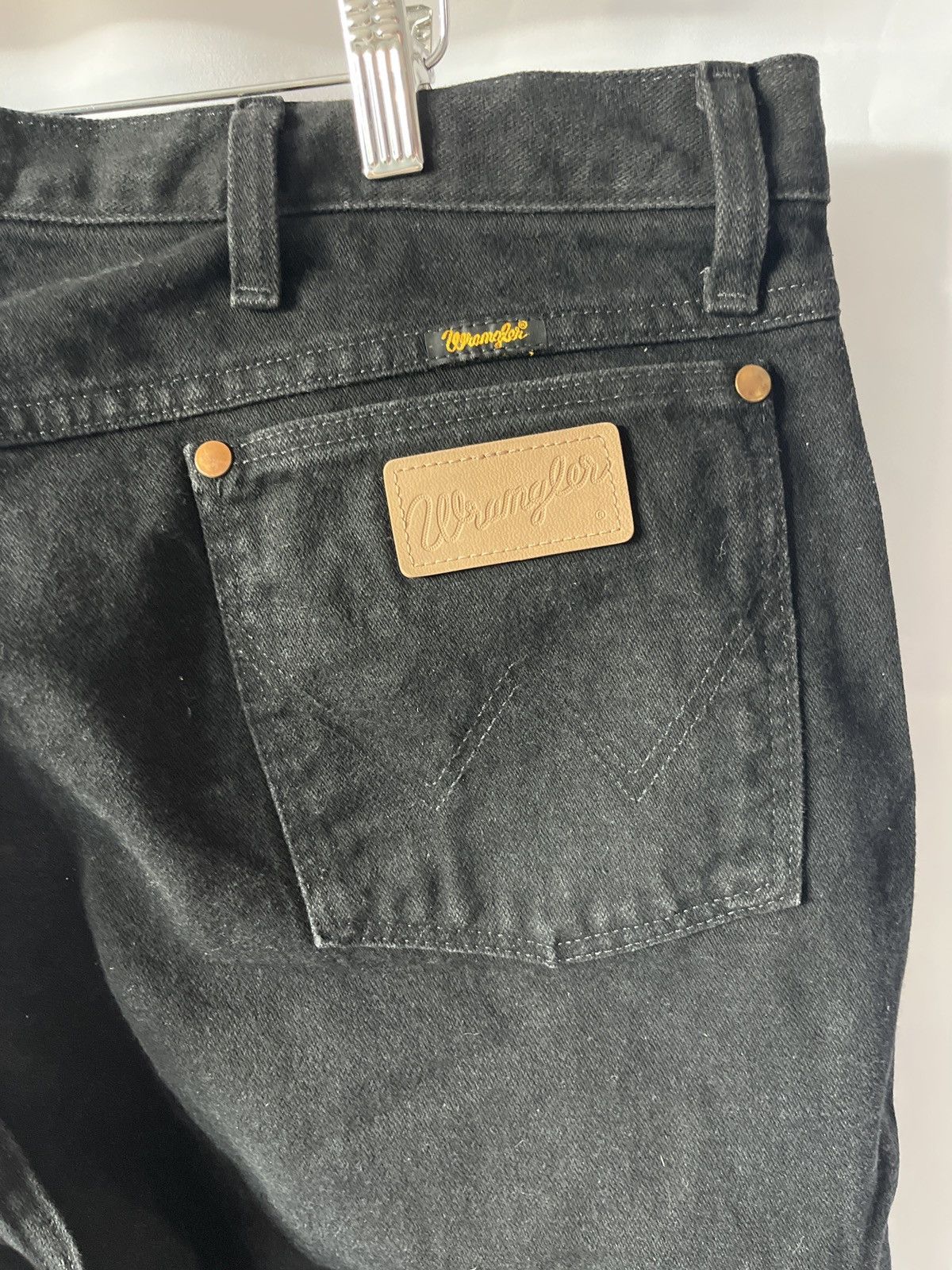 Wrangler Wrangler Black Vintage Jeans Streetwear Y2K Size US 38 / EU 54 - 2 Thumbnail