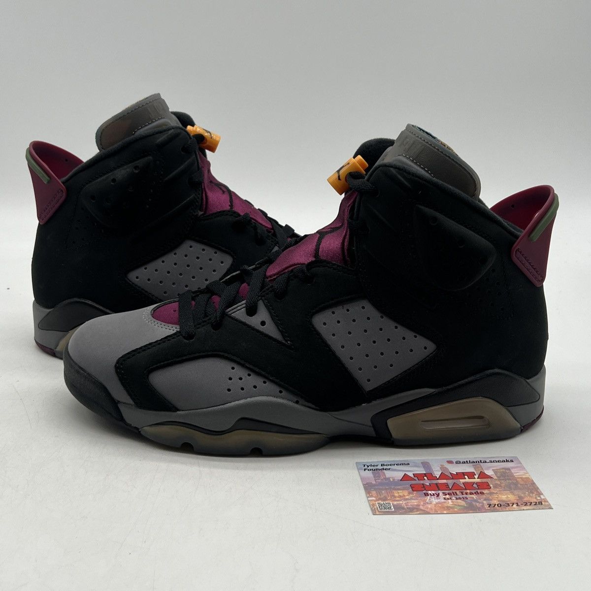 Jordan Brand Air Jordan 6 Bordeaux Size US 8.5 / EU 41-42 - 1 Thumbnail