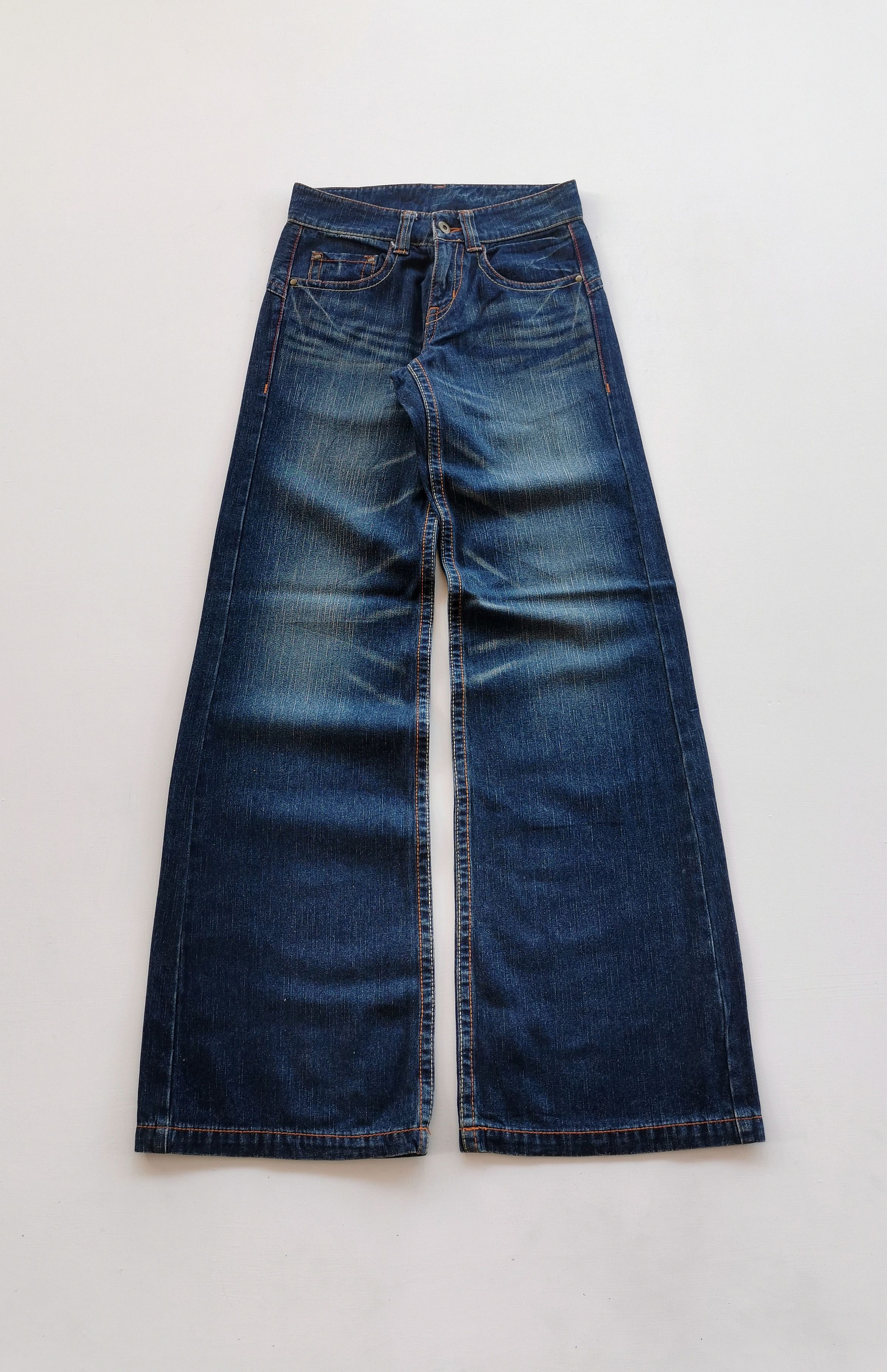 If Six Was Nine Sweet Up Flare Denim Jeans Size US 27 - 1 Thumbnail