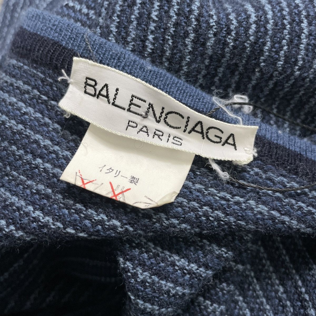 Balenciaga Vintage Balenciaga midi knit dress Size M / US 6-8 / IT 42-44 - 5 Thumbnail