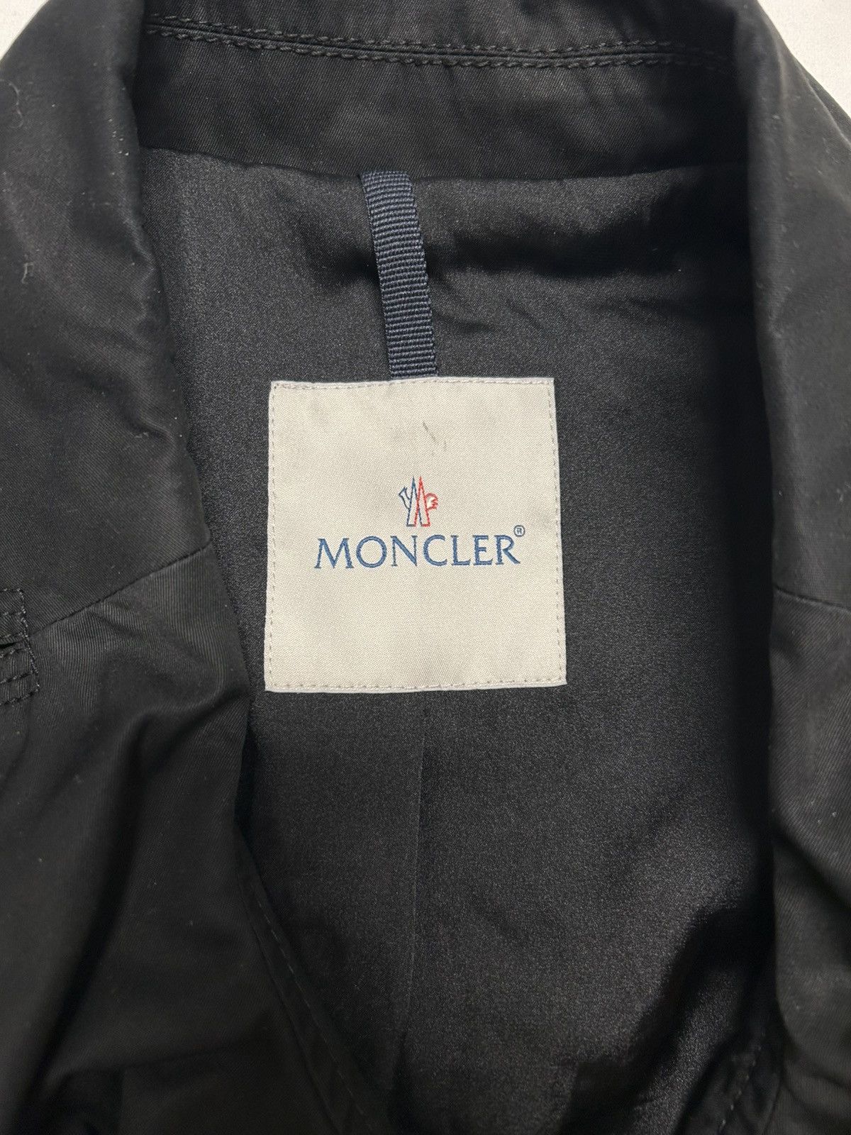 Moncler 2009 Marquise Asymmetric Trench Blazer Jacket Size US XS / EU 42 / 0 - 3 Thumbnail