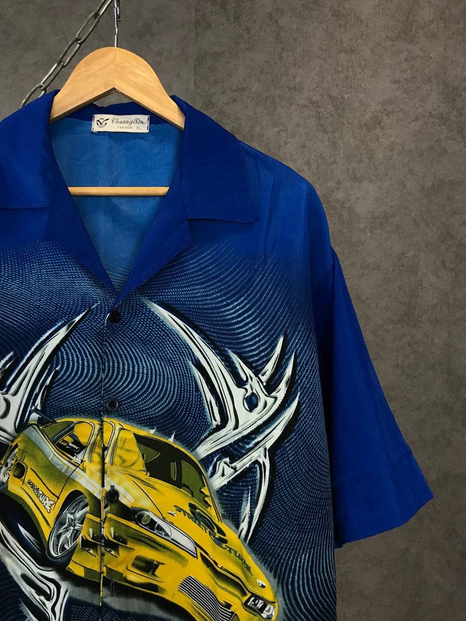 Vintage Crazy Hawaiian vintage racing car shirt Size US XL / EU 56 / 4 - 2 Thumbnail