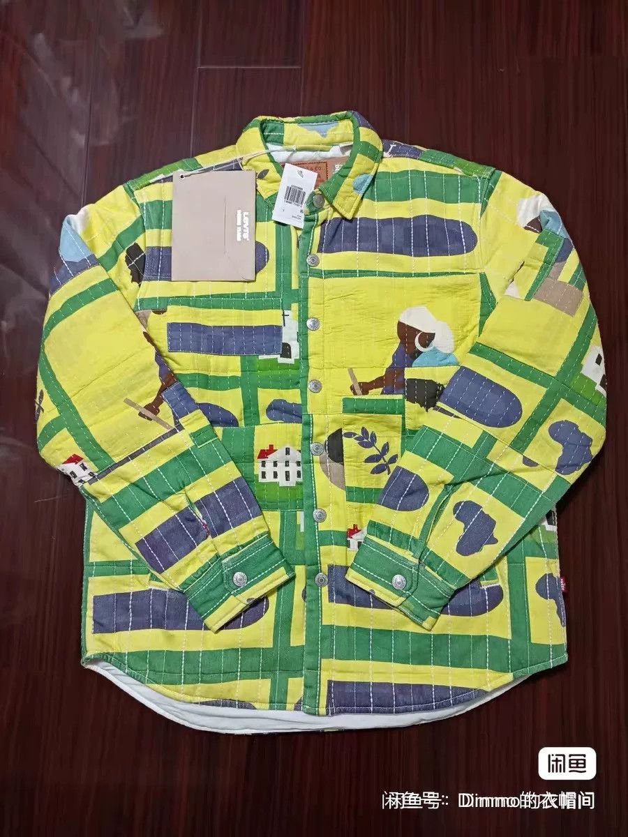 Visvim Denim Tears x Levi's Quilted Jacket Size US S / EU 44-46 / 1 - 1 Thumbnail
