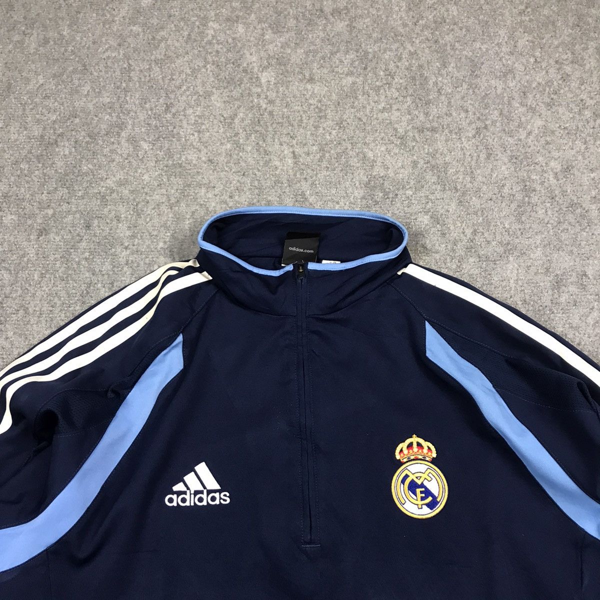 Adidas × Vintage REAL MADRID X ADIDAS TRAINING JACKET LONG SLEEVE Size US L / EU 52-54 / 3 - 2 Thumbnail