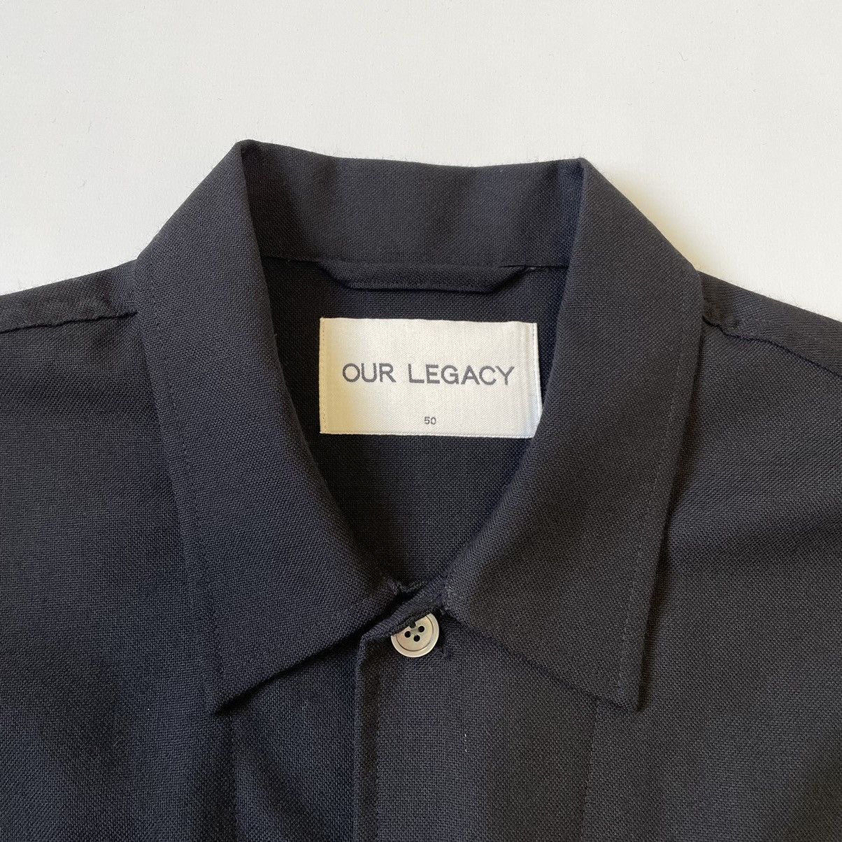 Our Legacy ‘Mustang’ Horse Embroidered Wool Box Shirt Size US M / EU 48-50 / 2 - 3 Thumbnail