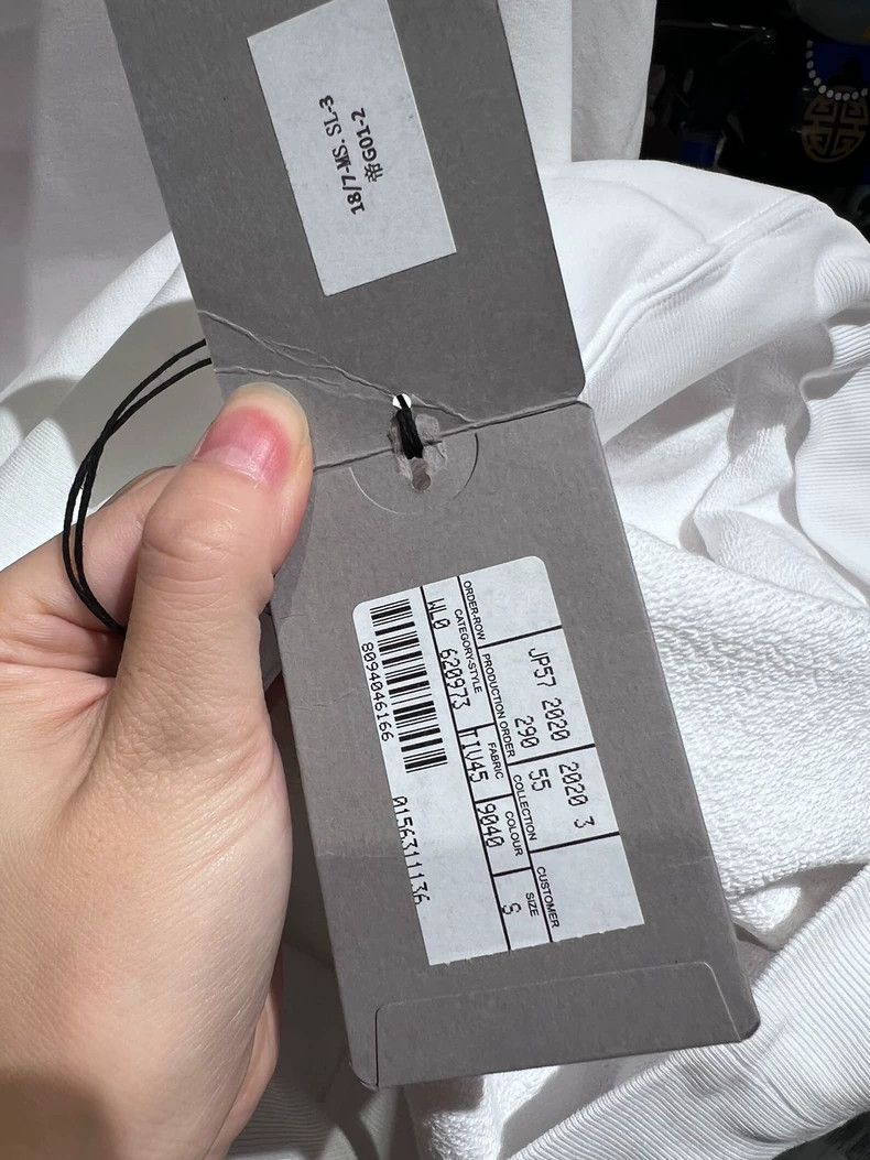 Balenciaga Balenciaga White Torch Embroidered Hoodie Size S New with Size US S / EU 44-46 / 1 - 5 Thumbnail