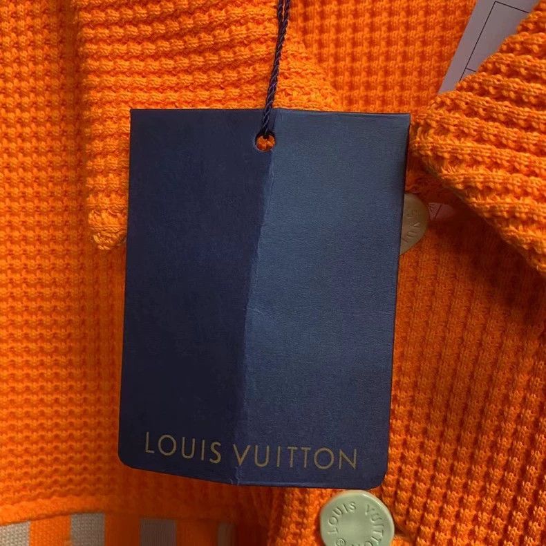 Louis Vuitton Louis Vuitton Orange checkerboard mesh logo jacket Size US S / EU 44-46 / 1 - 3 Thumbnail
