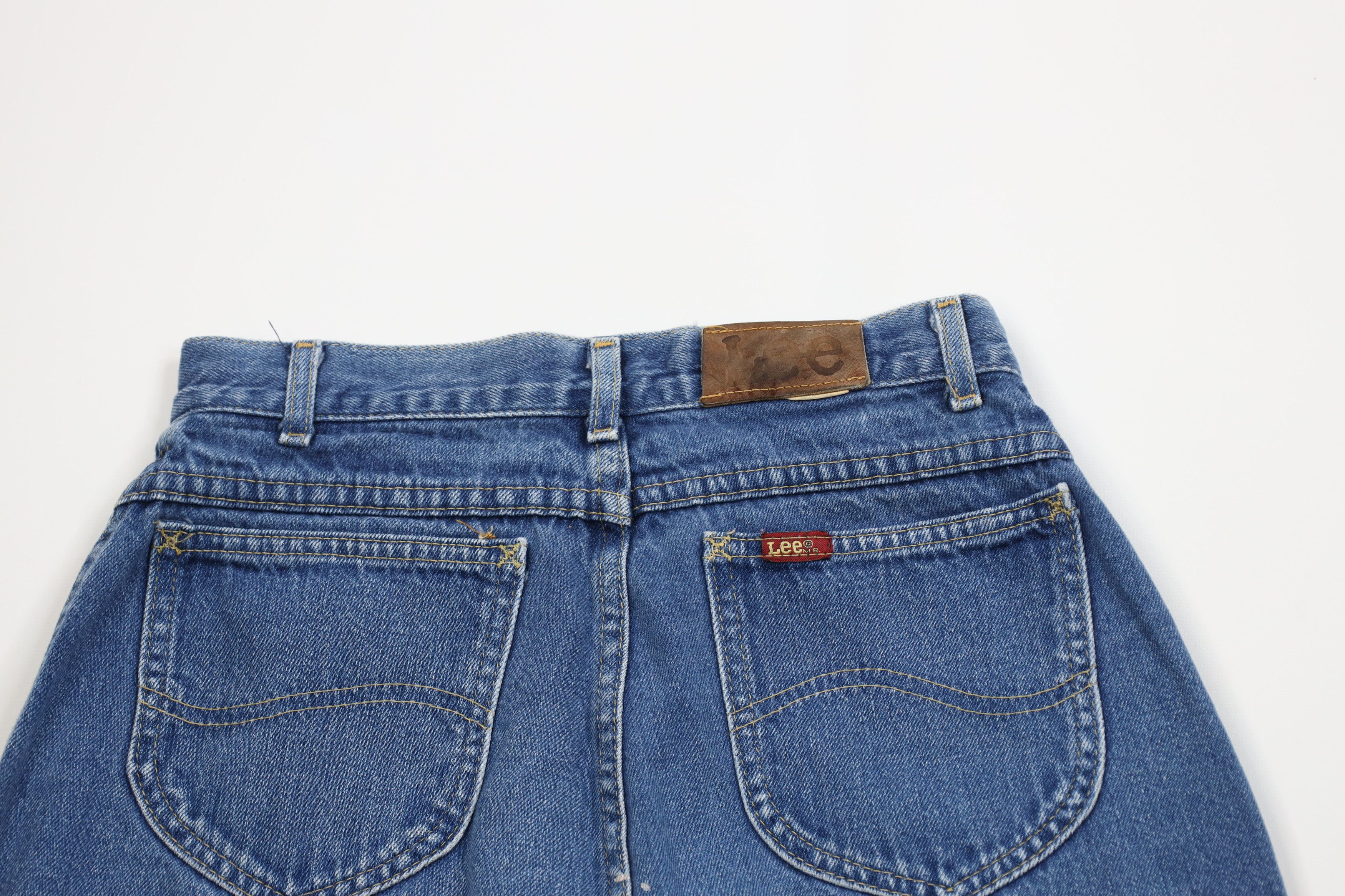 Lee Vintage 80s 90s Lee High Waist Tapered Leg Denim Jeans USA Size 32" / US 10 / IT 46 - 11 Thumbnail