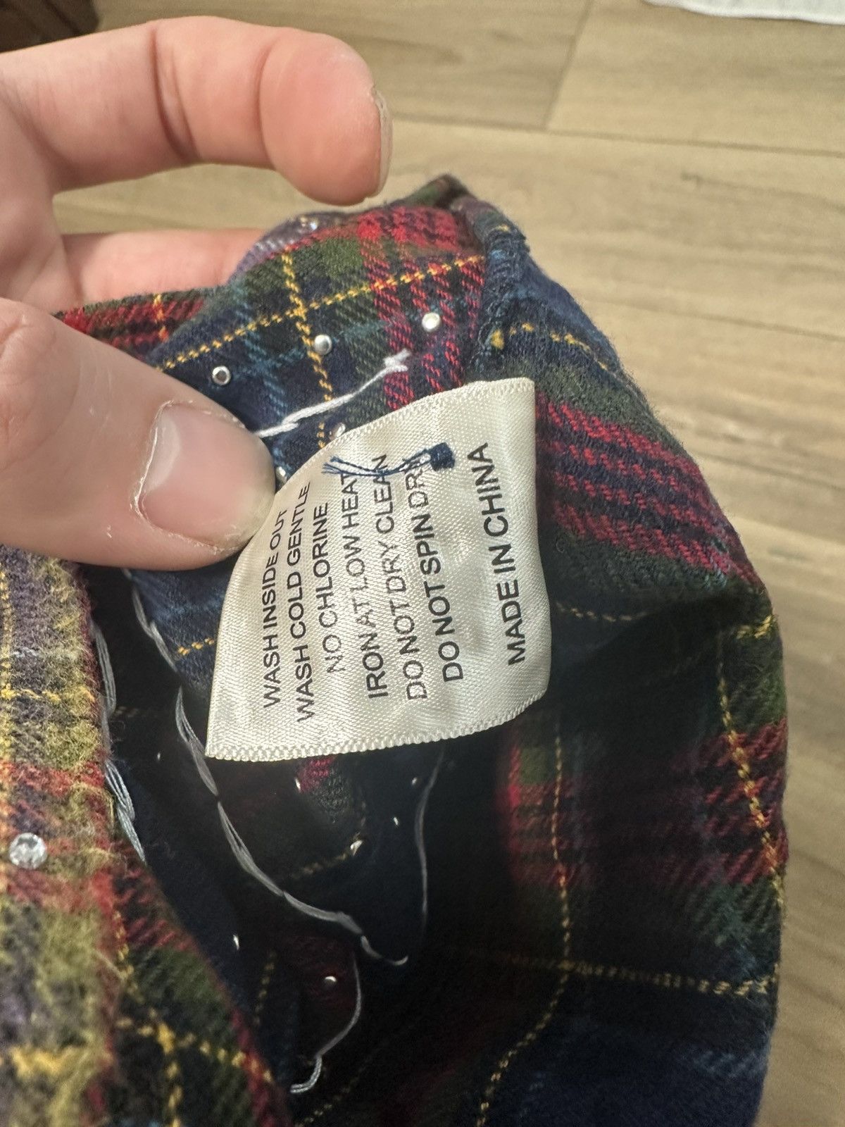 Vale Vale Crystals Flannel Size US XL / EU 56 / 4 - 7 Thumbnail