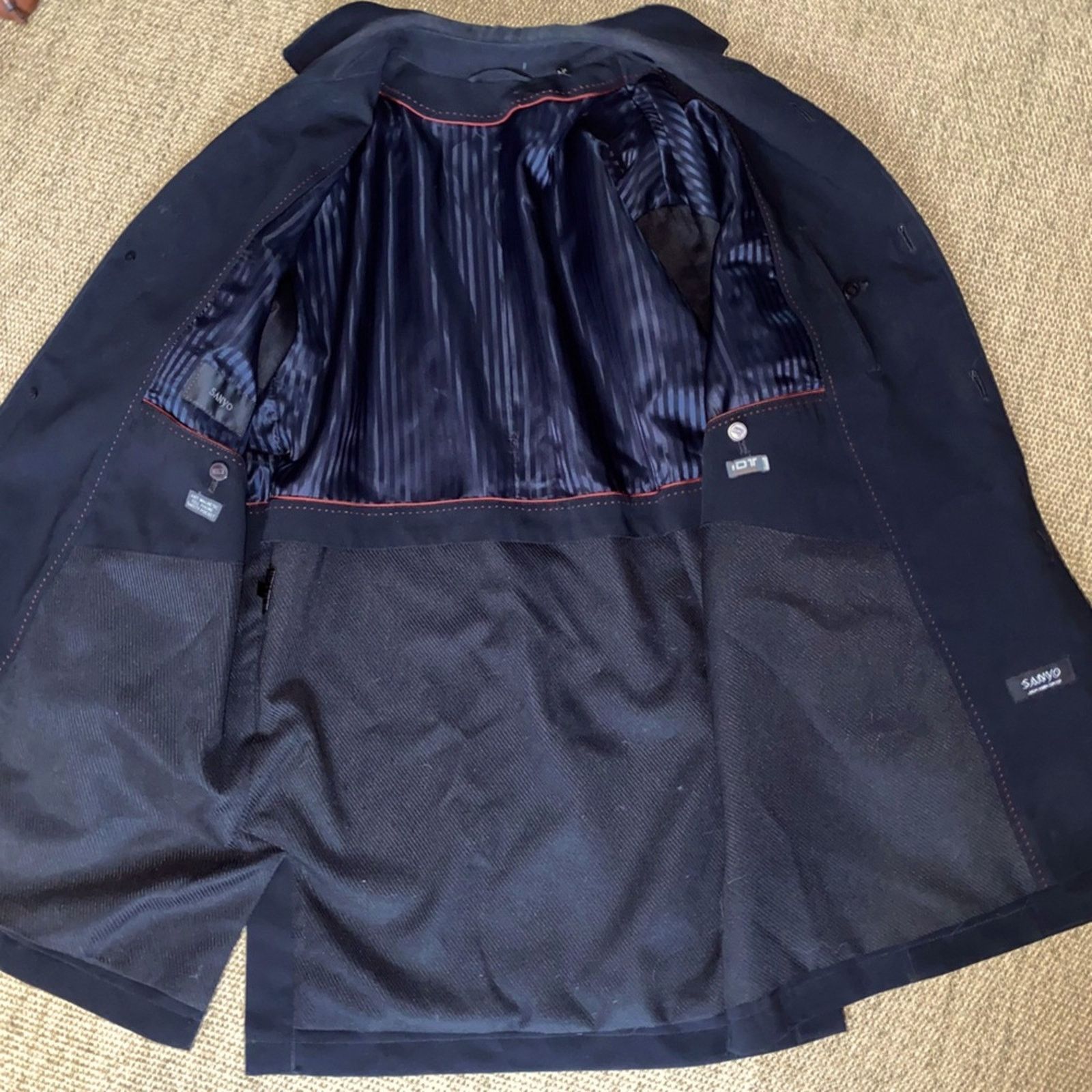 Sanyo Sanyo Tokyo $200 Men’s Water-Repellant Car Rain Coat Black M Size US M / EU 48-50 / 2 - 10 Thumbnail