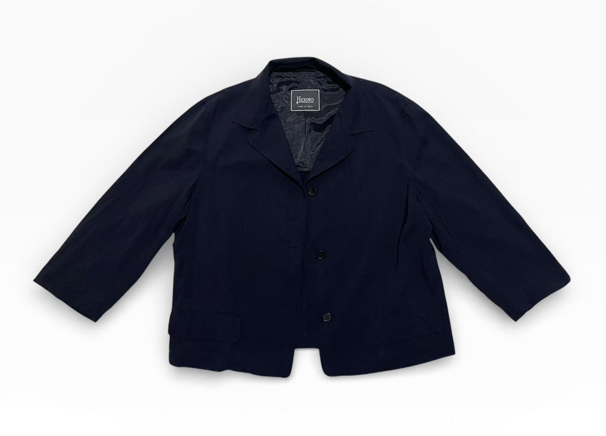 Herno HERNO Blazer Lightweight Jacket Size XL / US 12-14 / IT 48-50 - 2 Thumbnail