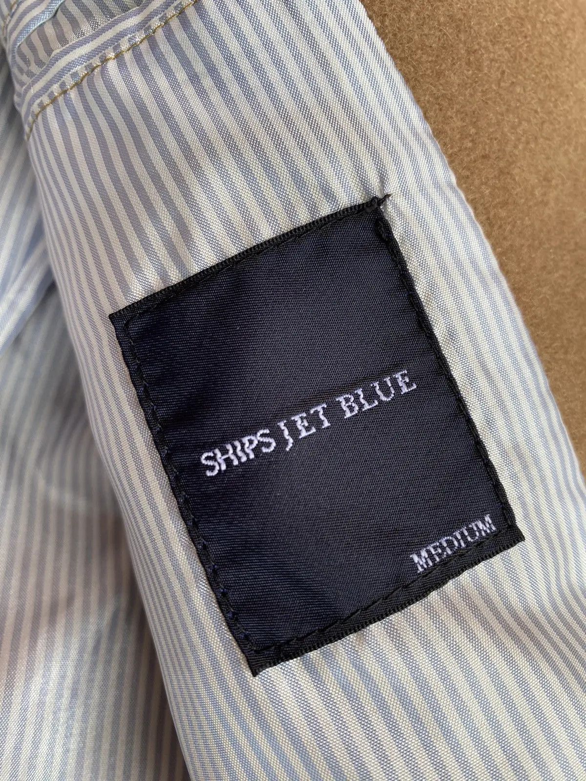 Japanese Brand × Ships Jet Blue Ships Jet Blue Wool Jacket Coat Size US M / EU 48-50 / 2 - 10 Thumbnail