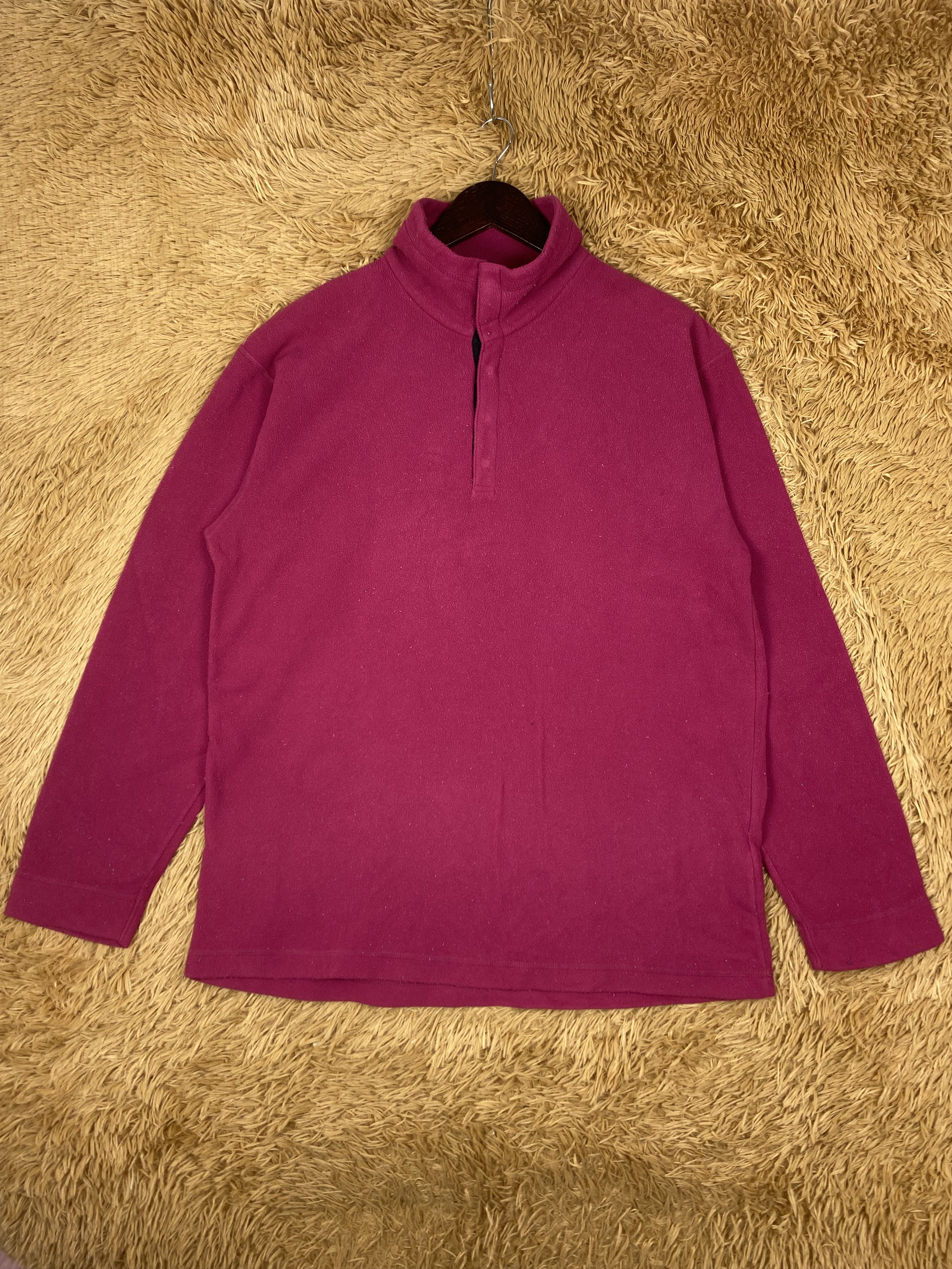 Uniqlo Vintage Uniqlo Halfzipper Fleece Sweatshirts DJ0830 Size US XL / EU 56 / 4 - 1 Thumbnail