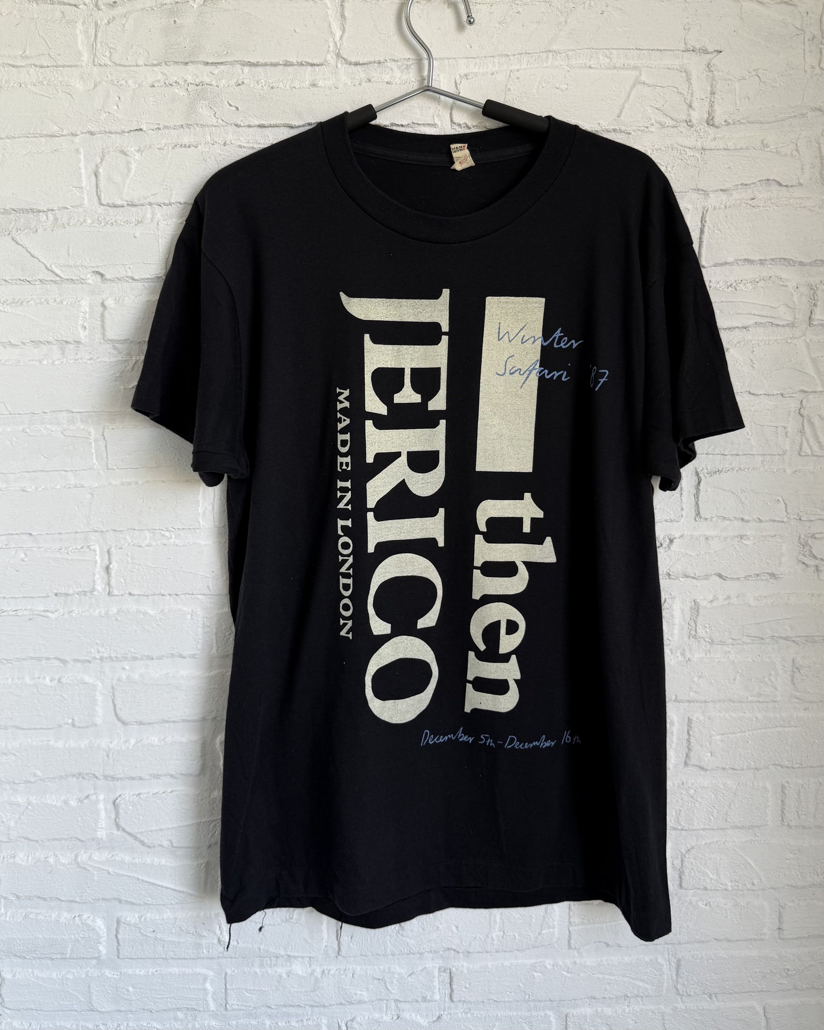 Band Tees Vintage 1987 Then Jerico Winter Safari t-shirt Size US XL / EU 56 / 4 - 2 Thumbnail