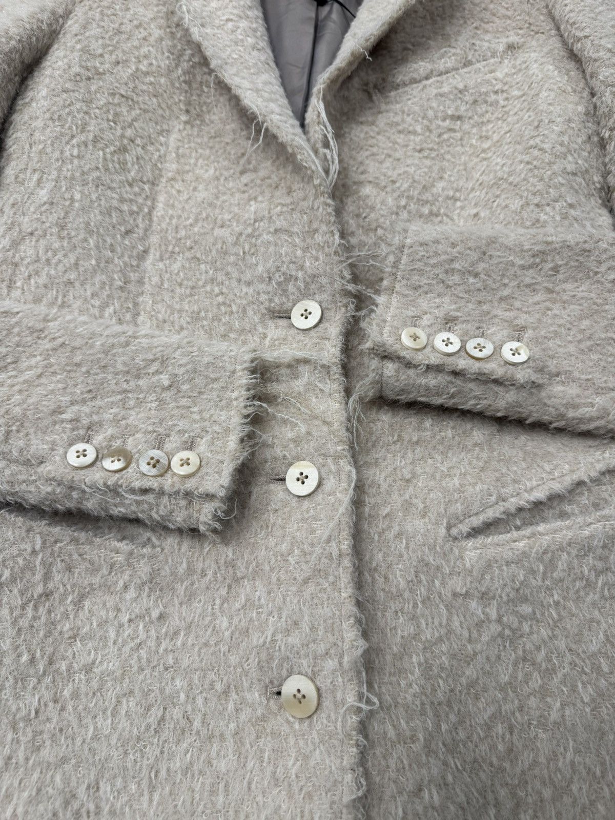 Le Grande Bleu (L.G.B.) L.G.B. ‘Crucifix’ Alpaca Wool Coat Size US S / EU 44-46 / 1 - 2 Thumbnail