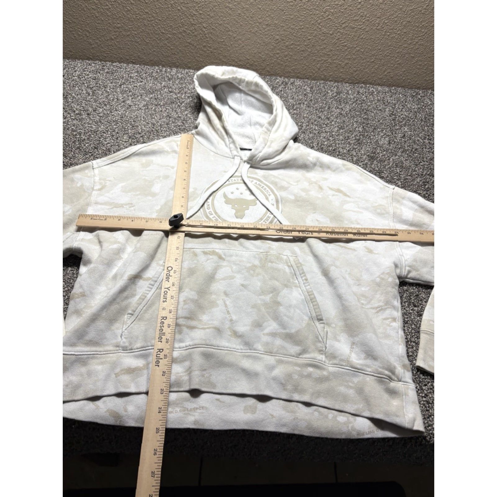Under Armour Under Armour Project Rock Hoodie Adult L Freedom Sweatshirt Multicolor Camo Pullover Men/Womens (Unisex) Size L / US 10 / IT 46 - 5 Thumbnail