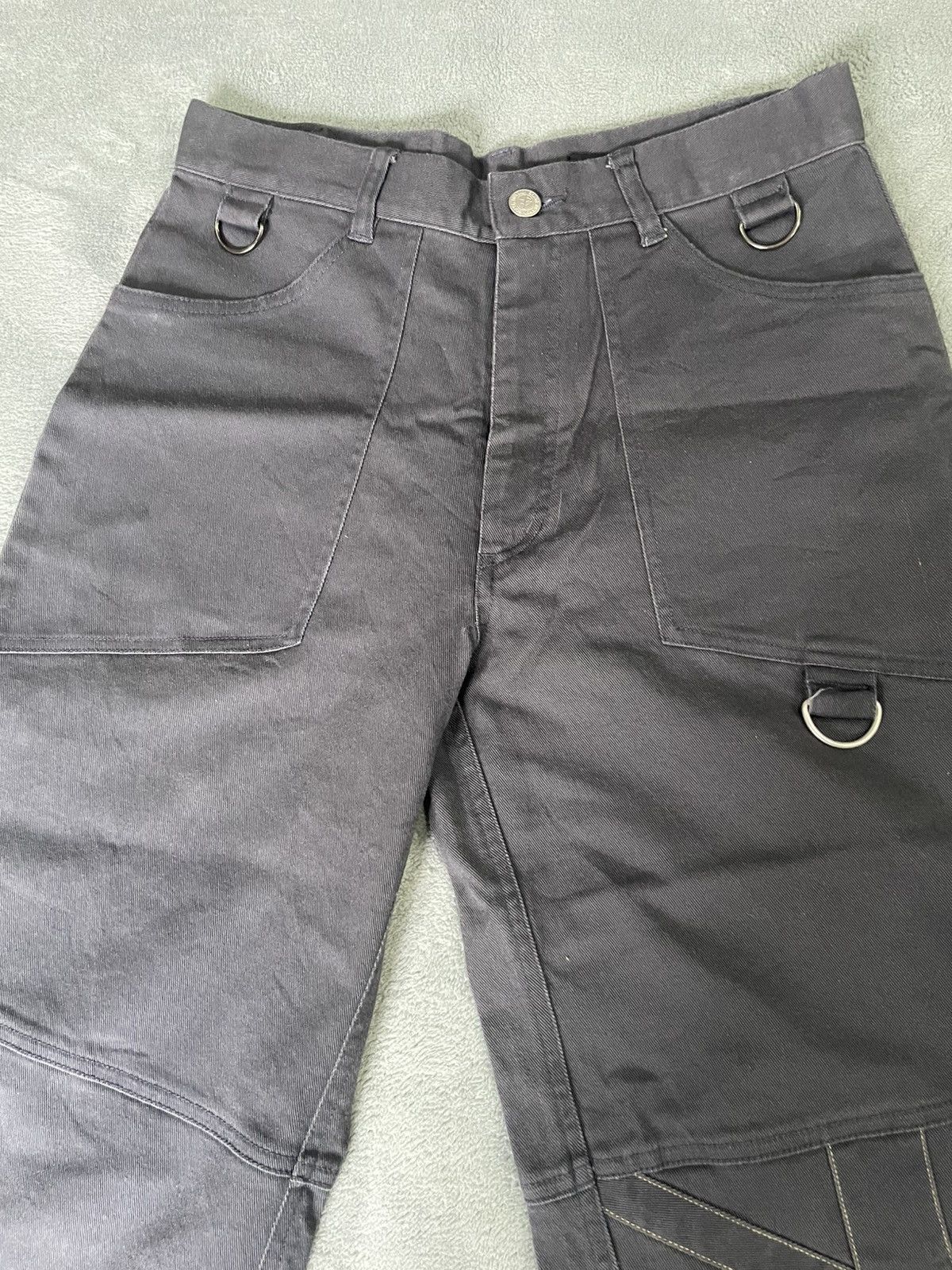 Japanese Brand SLASH NUMBER PUNK BONDAGE STYLE PANT Size US 28 / EU 44 - 9 Thumbnail