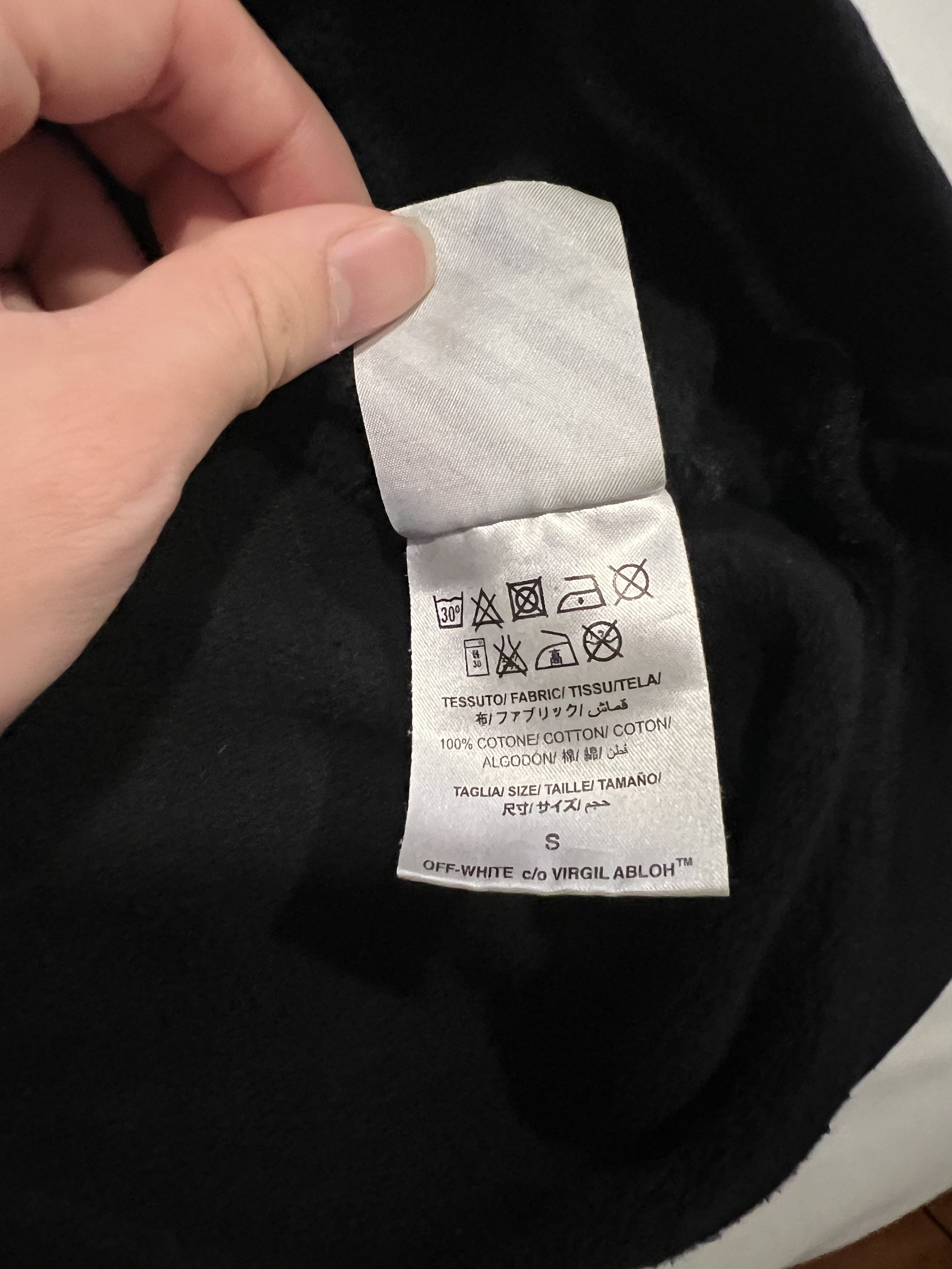 Off-White Off-White™ “Nebraska Cut Off” Diagonal Hoodie Size US S / EU 44-46 / 1 - 4 Thumbnail