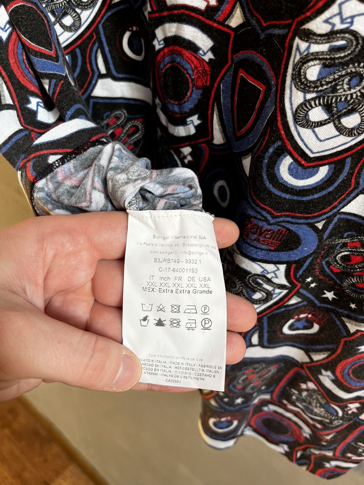 Just Cavalli × Roberto Cavalli Cavalli Class t-shirt Size US XL / EU 56 / 4 - 10 Thumbnail