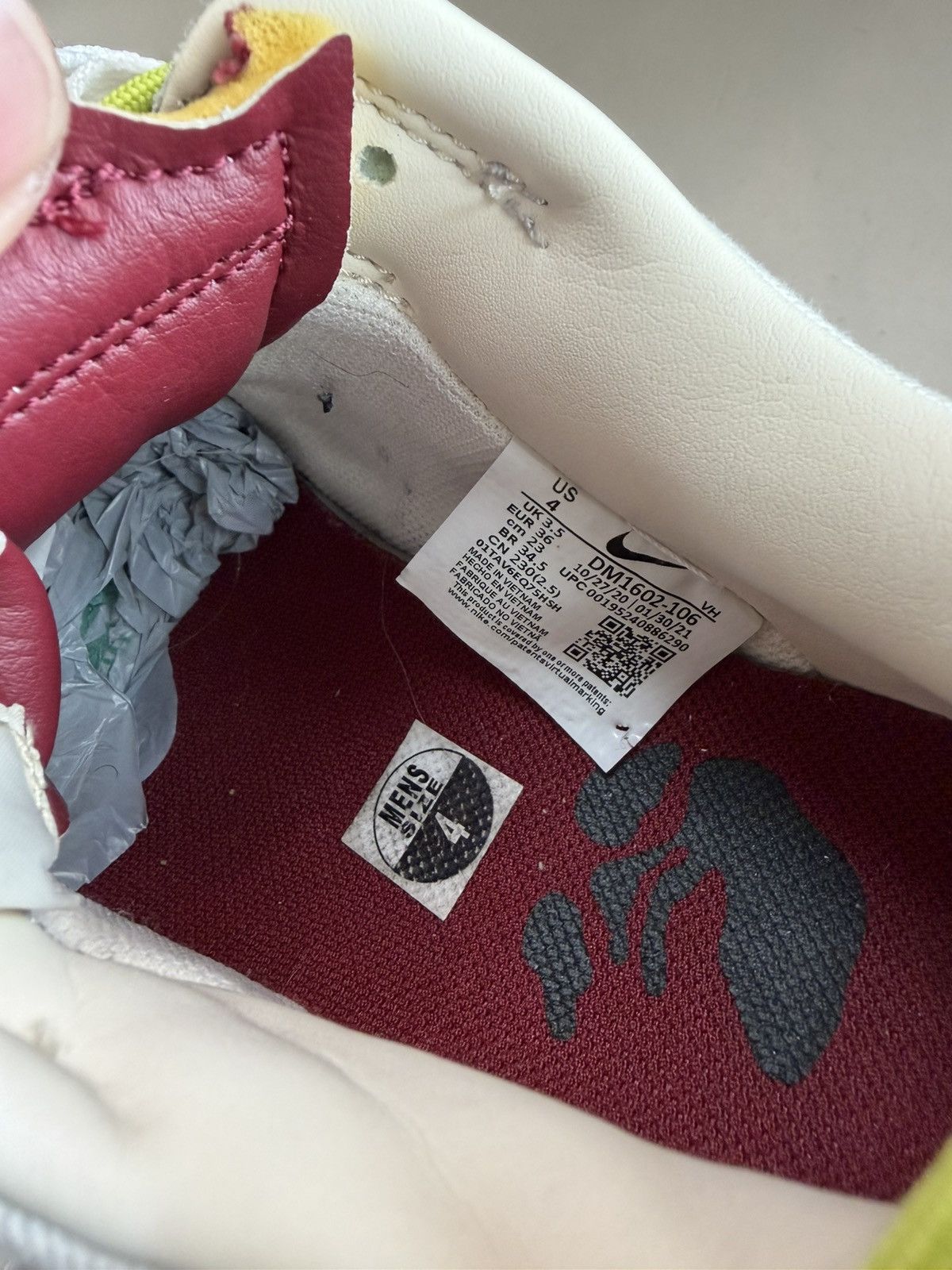Nike Dunk Low Off White Lot 8 size 4 Size US 5.5 / IT 35.5 - 4 Thumbnail
