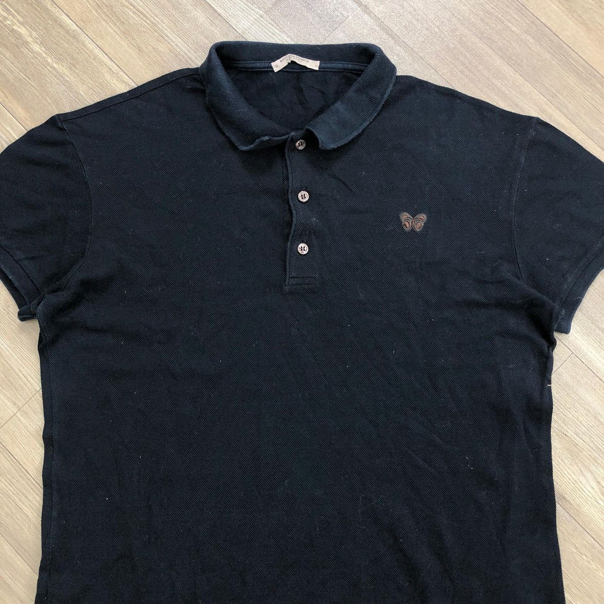 Bottega Veneta 90s Vintage Bottega Veneta Polo Shirt Italian Design Size US S / EU 44-46 / 1 - 2 Thumbnail