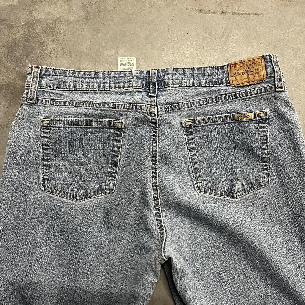 Levi's × Vintage Vintage Y2K/2000s Levis Straight Leg Light Wash Denim Jeans! Size US 34 / EU 50 - 5 Thumbnail