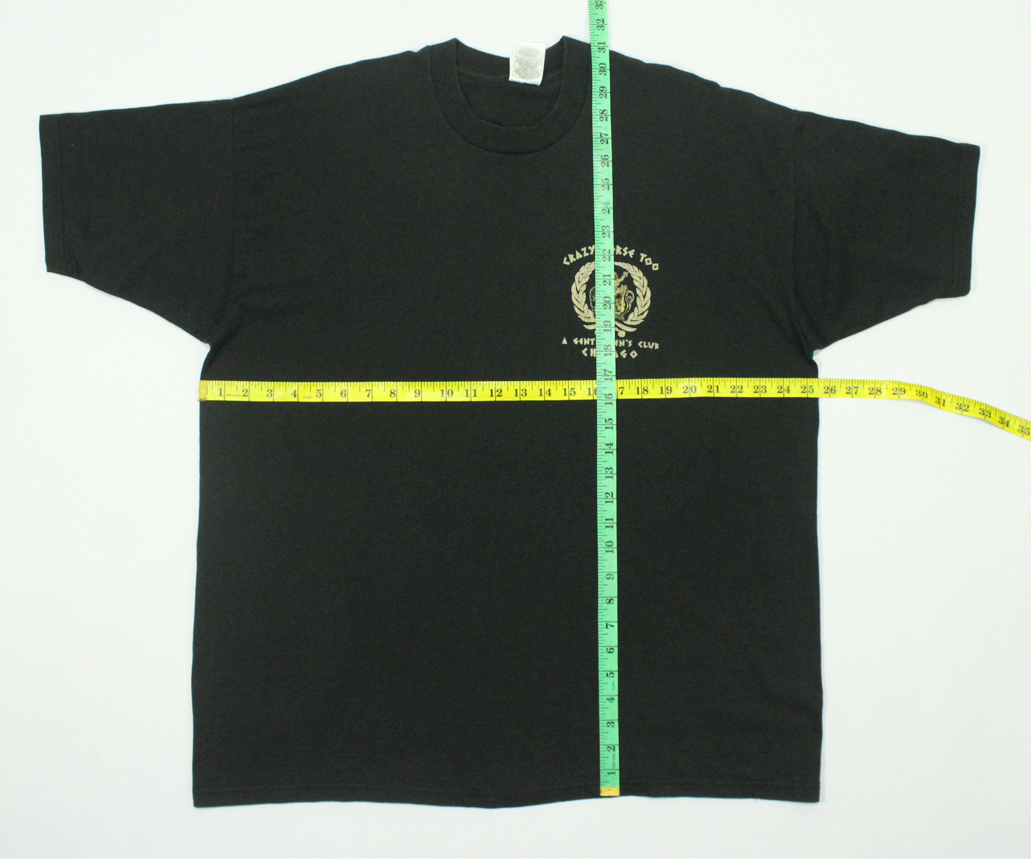 Playboy × Vintage Vintage 90s CRAZY HORSE TOO T Shirt Strip Club Size US XXL / EU 58 / 5 - 8 Thumbnail