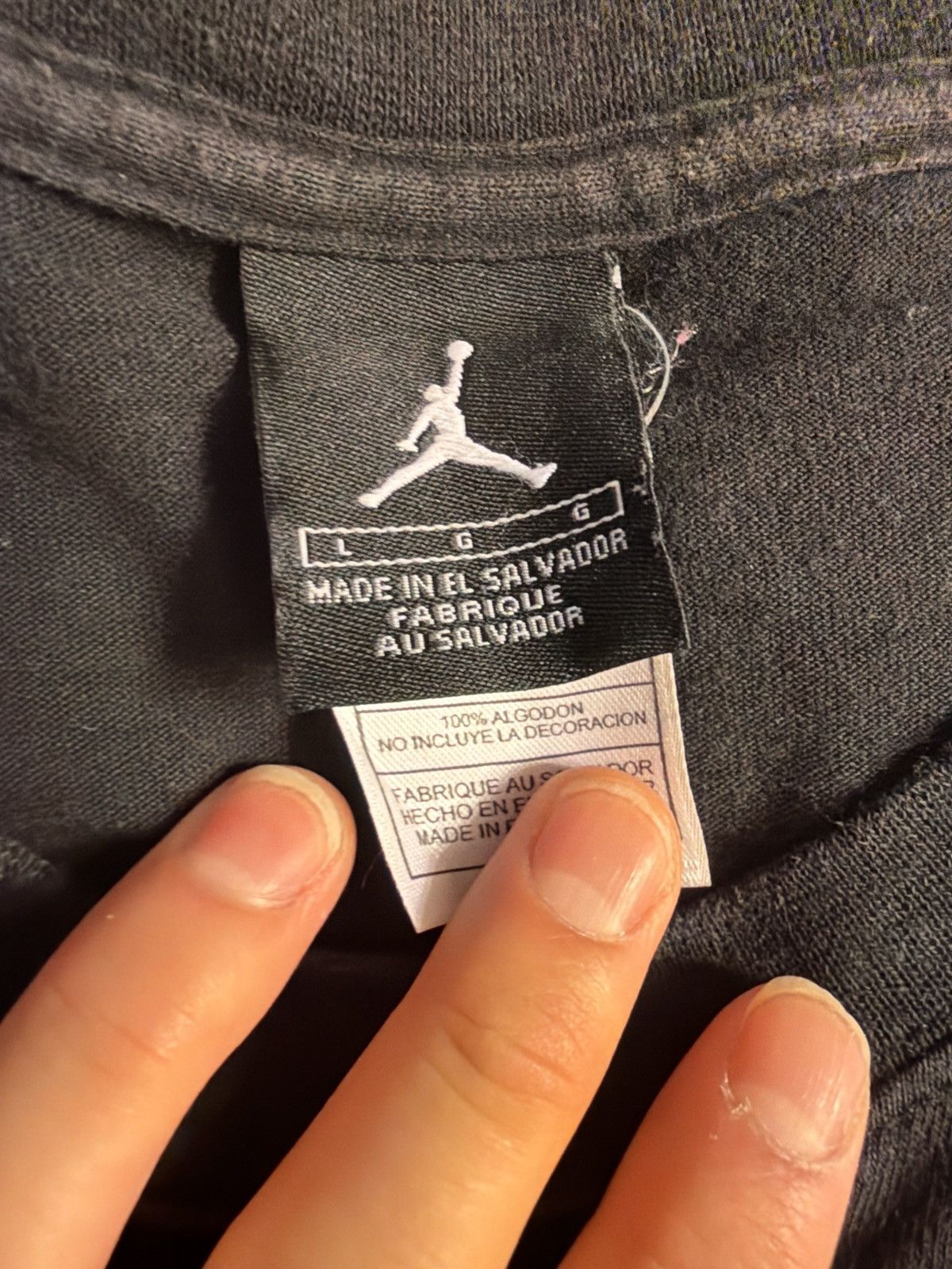 Nike Nike Air Jordan Vintage Tee Size US L / EU 52-54 / 3 - 5 Thumbnail